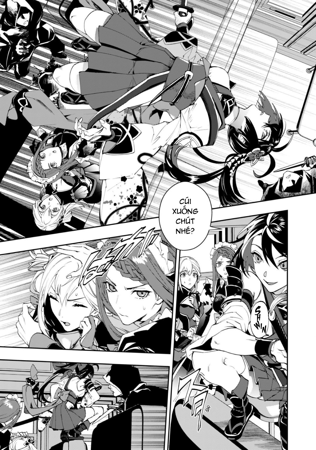 đọc truyện Nữ Đao Phủ Trở Thành Vệ Sĩ Cho Nữ Bá Tước Chương 1 ảnh 26 tại Thiên Thai Truyện