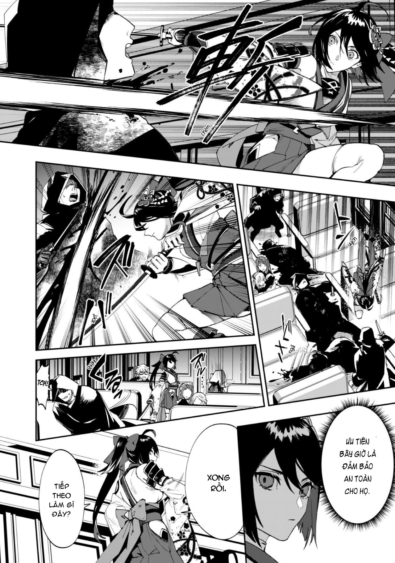 đọc truyện Nữ Đao Phủ Trở Thành Vệ Sĩ Cho Nữ Bá Tước Chương 1 ảnh 27 tại Thiên Thai Truyện