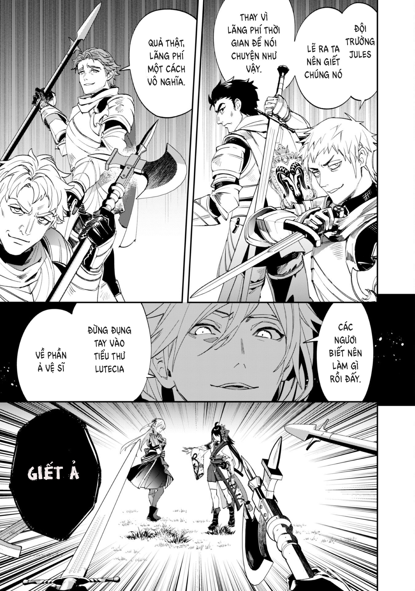 đọc truyện Nữ Đao Phủ Trở Thành Vệ Sĩ Cho Nữ Bá Tước Chương 10 ảnh 6 tại Thiên Thai Truyện