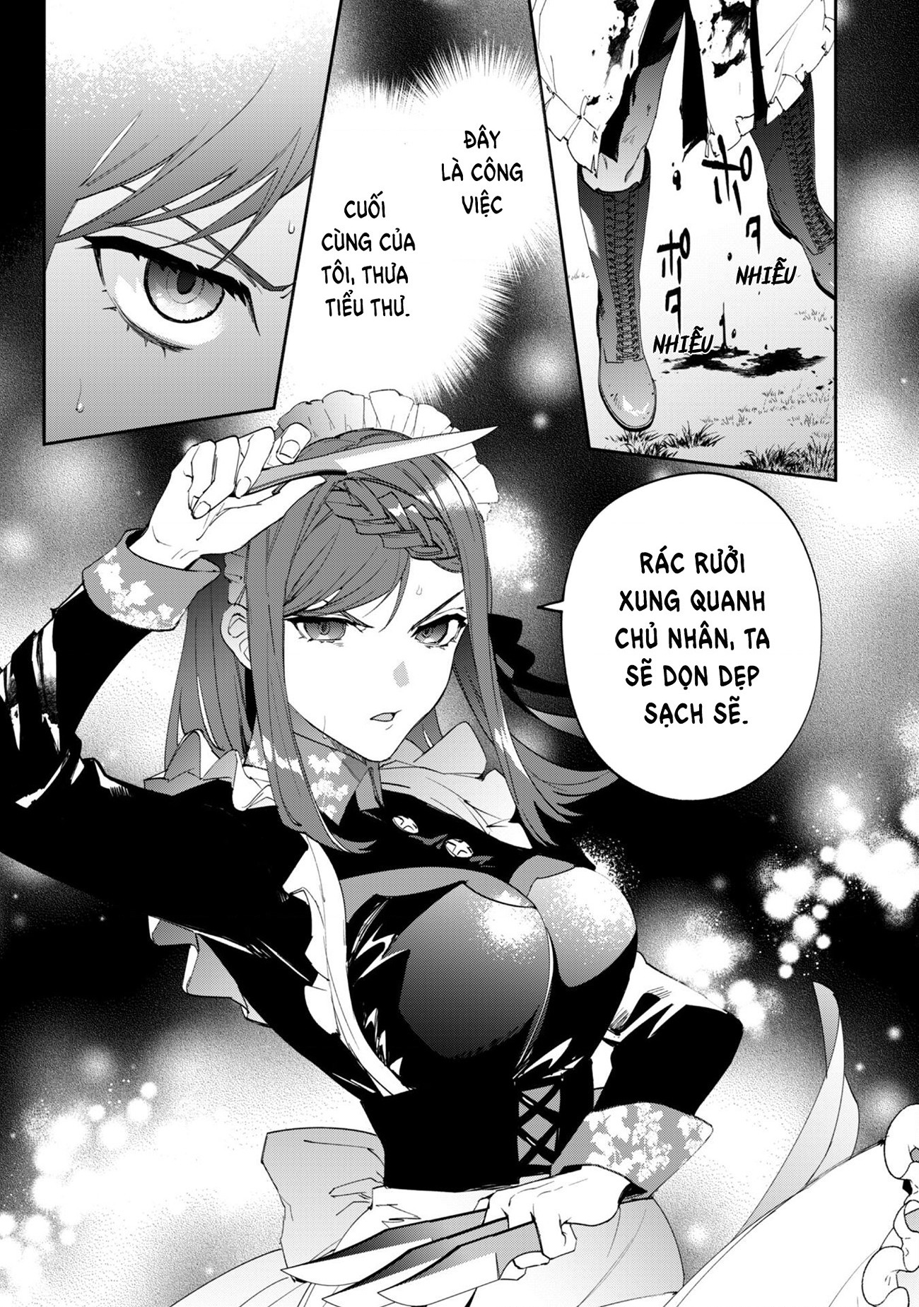 đọc truyện Nữ Đao Phủ Trở Thành Vệ Sĩ Cho Nữ Bá Tước Chương 13 ảnh 16 tại Thiên Thai Truyện