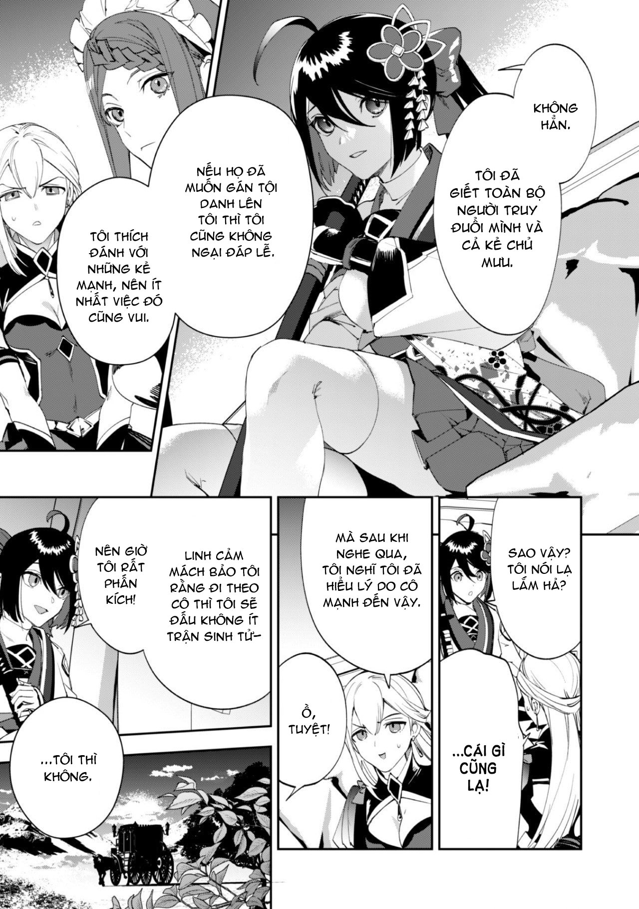 đọc truyện Nữ Đao Phủ Trở Thành Vệ Sĩ Cho Nữ Bá Tước Chương 2 ảnh 36 tại Thiên Thai Truyện