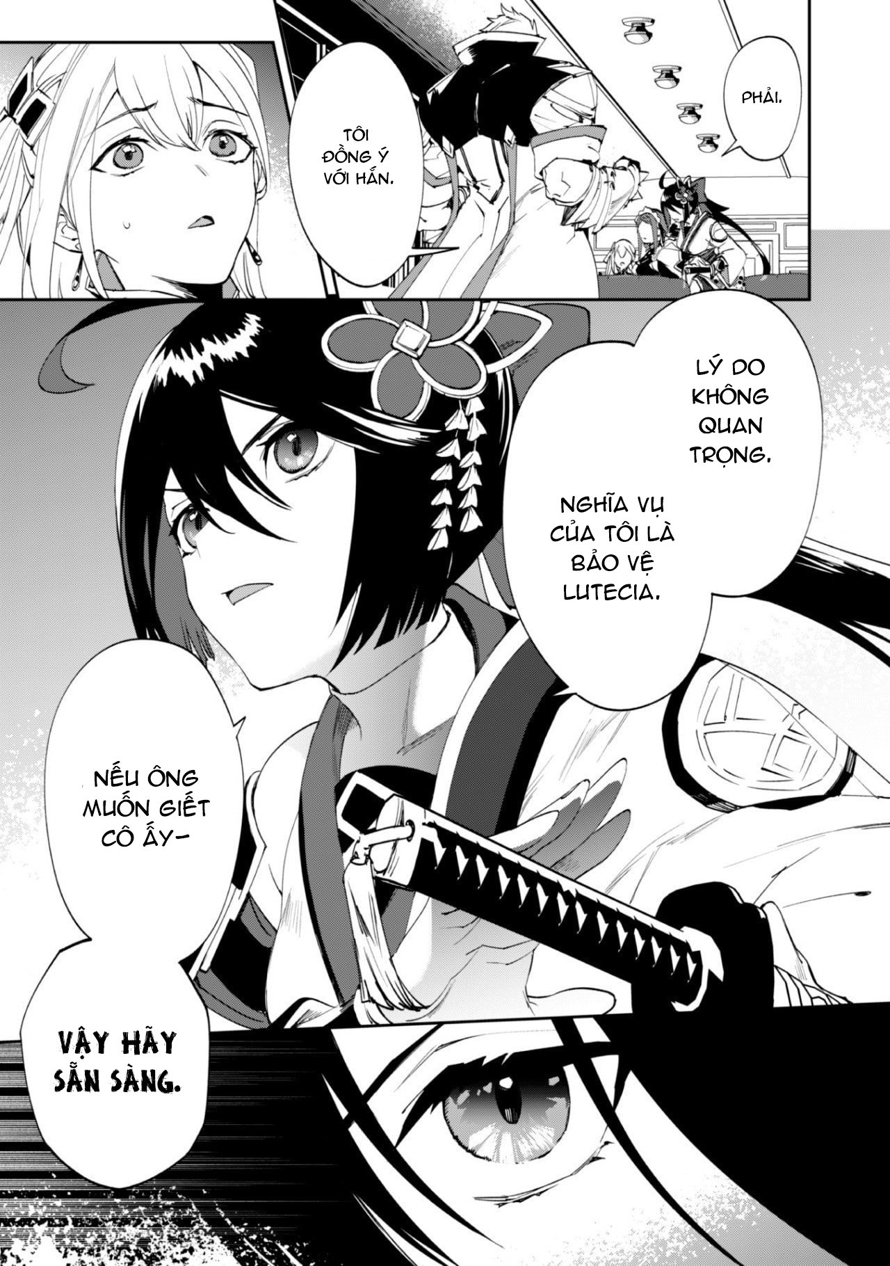 đọc truyện Nữ Đao Phủ Trở Thành Vệ Sĩ Cho Nữ Bá Tước Chương 2 ảnh 6 tại Thiên Thai Truyện