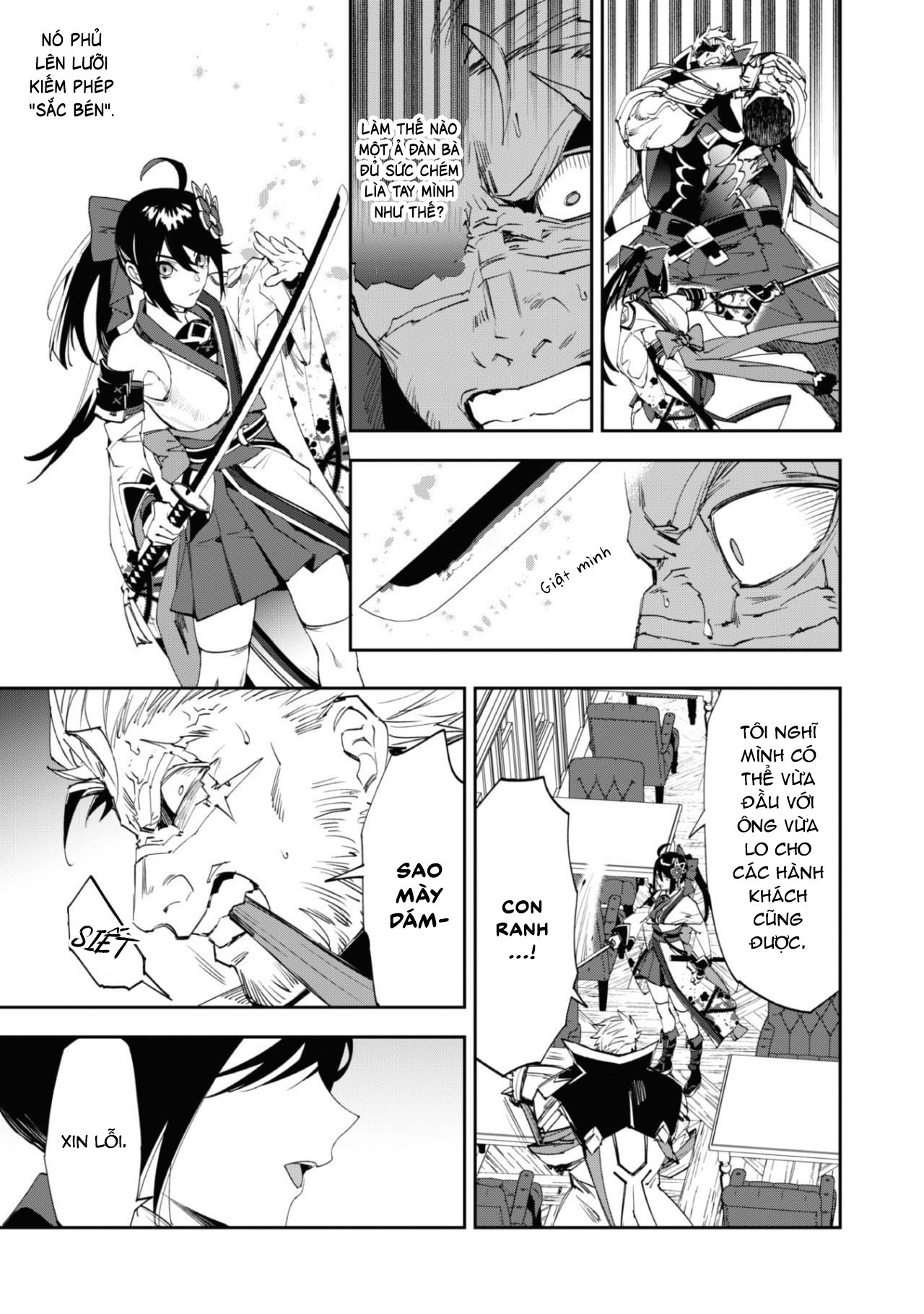 đọc truyện Nữ Đao Phủ Trở Thành Vệ Sĩ Cho Nữ Bá Tước Chương 2 ảnh 10 tại Thiên Thai Truyện