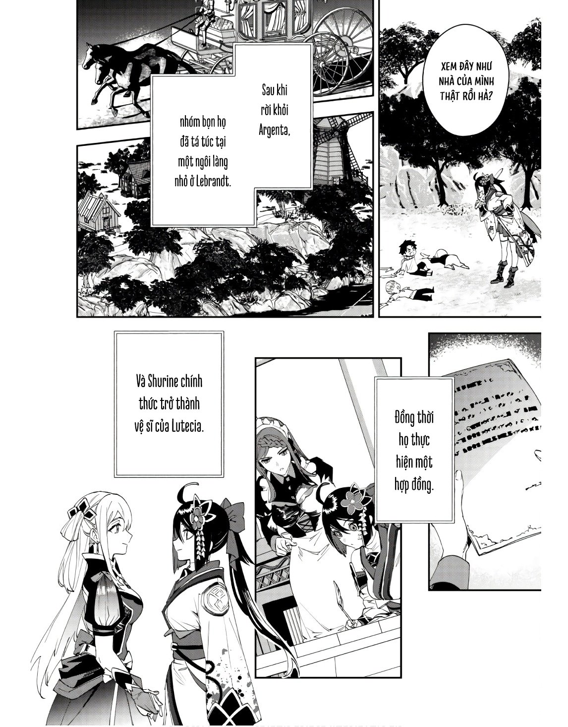 đọc truyện Nữ Đao Phủ Trở Thành Vệ Sĩ Cho Nữ Bá Tước Chương 3 ảnh 3 tại Thiên Thai Truyện