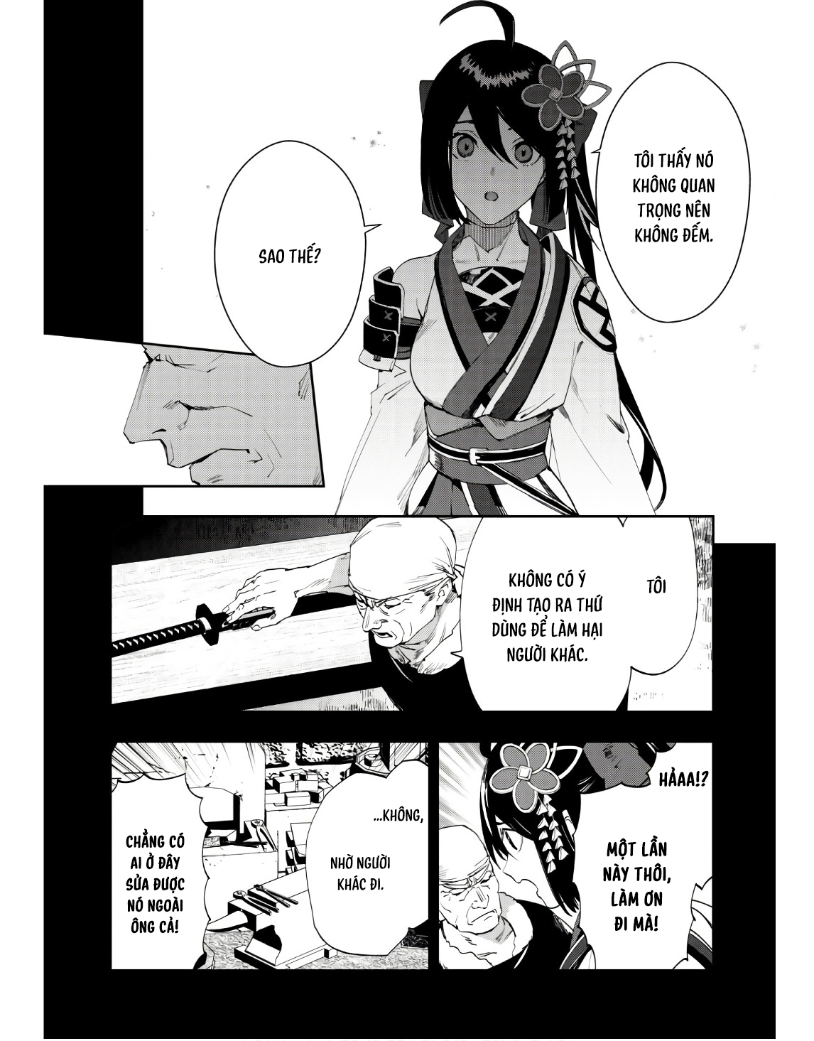 đọc truyện Nữ Đao Phủ Trở Thành Vệ Sĩ Cho Nữ Bá Tước Chương 3 ảnh 13 tại Thiên Thai Truyện