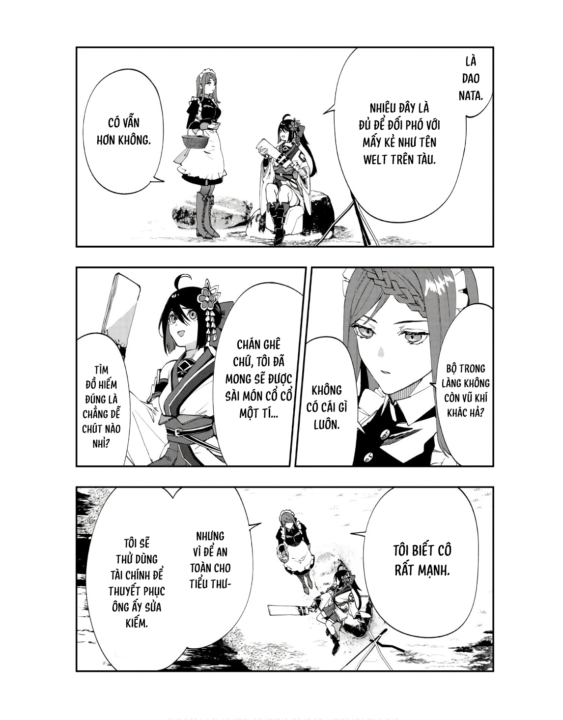 đọc truyện Nữ Đao Phủ Trở Thành Vệ Sĩ Cho Nữ Bá Tước Chương 3 ảnh 15 tại Thiên Thai Truyện