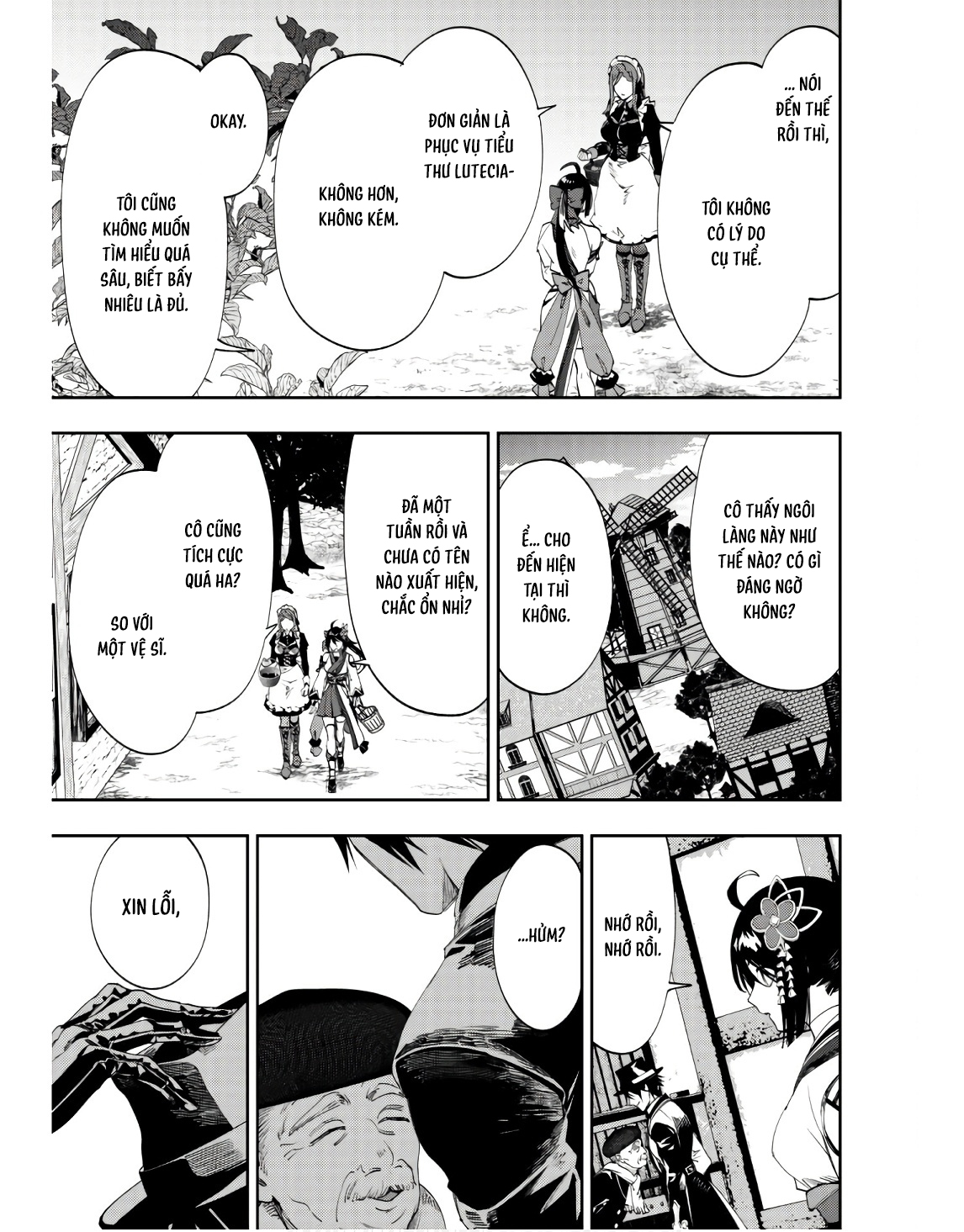 đọc truyện Nữ Đao Phủ Trở Thành Vệ Sĩ Cho Nữ Bá Tước Chương 3 ảnh 22 tại Thiên Thai Truyện