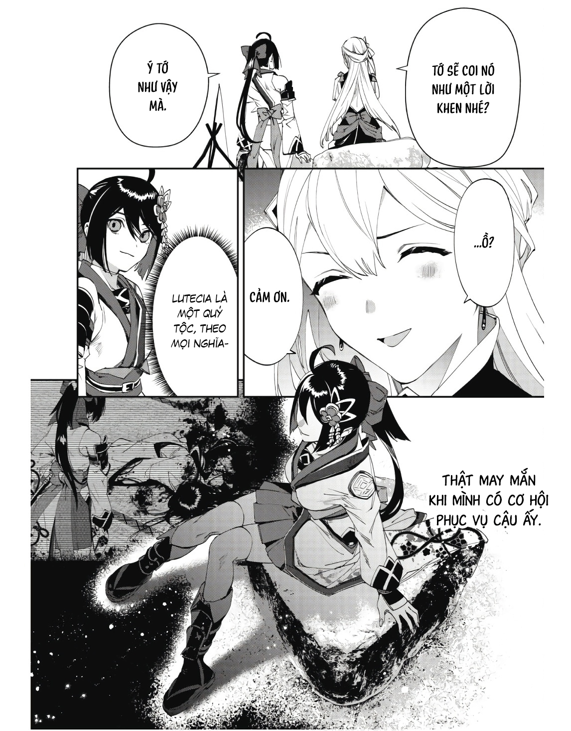 đọc truyện Nữ Đao Phủ Trở Thành Vệ Sĩ Cho Nữ Bá Tước Chương 3 ảnh 7 tại Thiên Thai Truyện