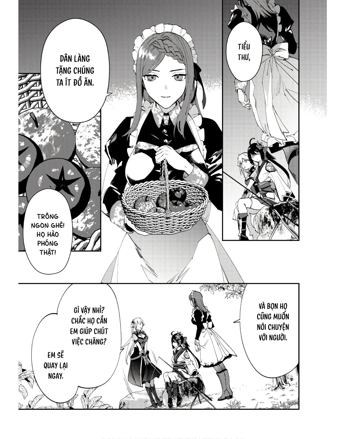 đọc truyện Nữ Đao Phủ Trở Thành Vệ Sĩ Cho Nữ Bá Tước Chương 3 ảnh 8 tại Thiên Thai Truyện