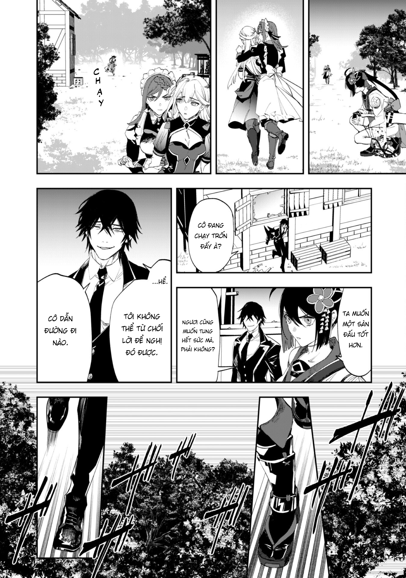 đọc truyện Nữ Đao Phủ Trở Thành Vệ Sĩ Cho Nữ Bá Tước Chương 4 ảnh 19 tại Thiên Thai Truyện