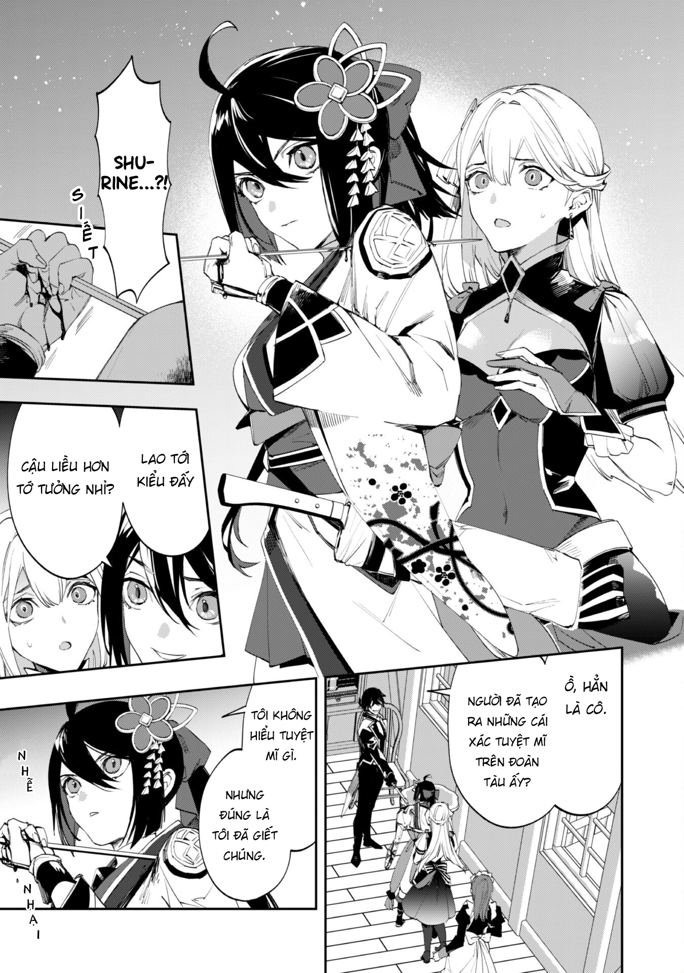 đọc truyện Nữ Đao Phủ Trở Thành Vệ Sĩ Cho Nữ Bá Tước Chương 4 ảnh 8 tại Thiên Thai Truyện