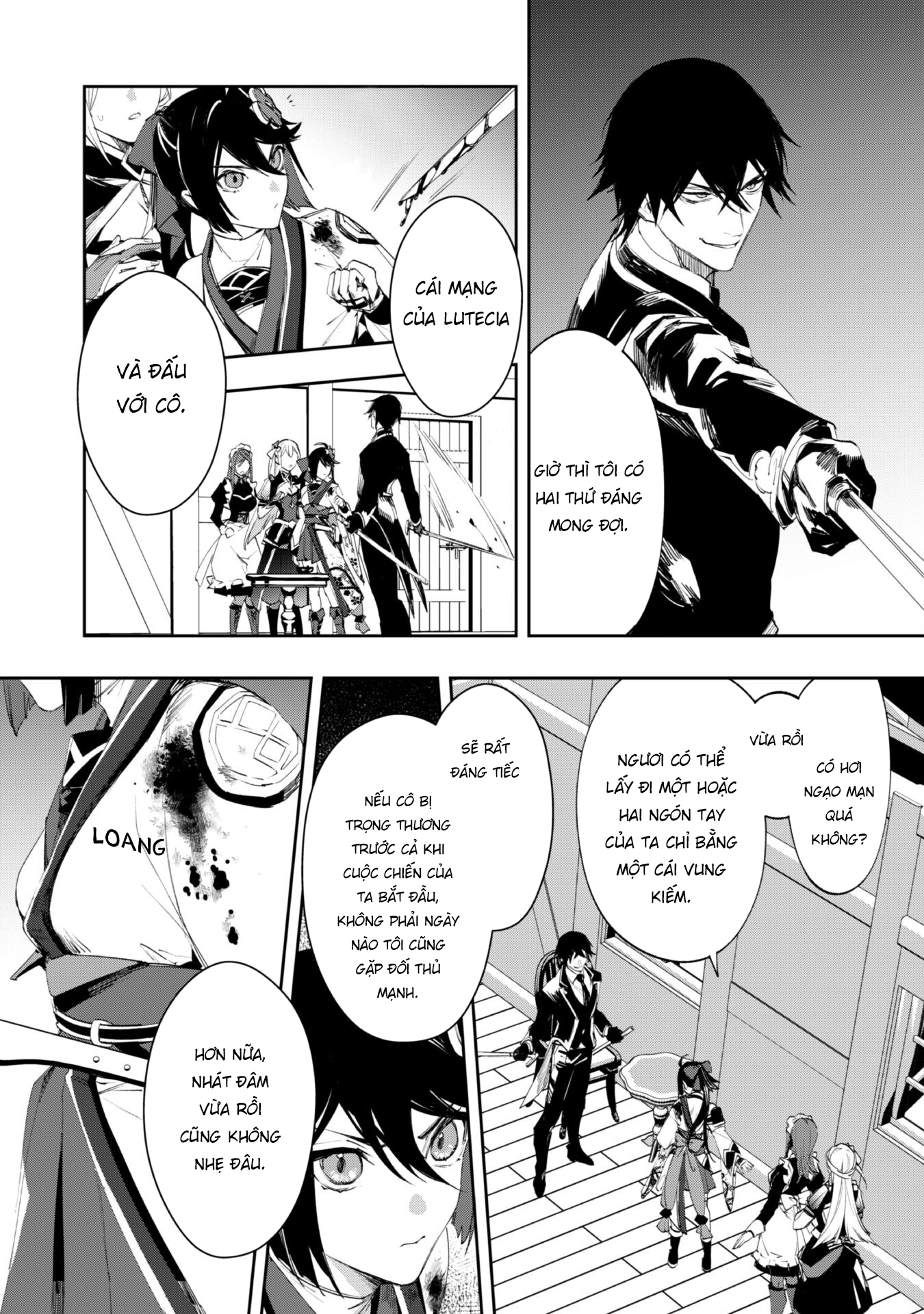 đọc truyện Nữ Đao Phủ Trở Thành Vệ Sĩ Cho Nữ Bá Tước Chương 4 ảnh 9 tại Thiên Thai Truyện