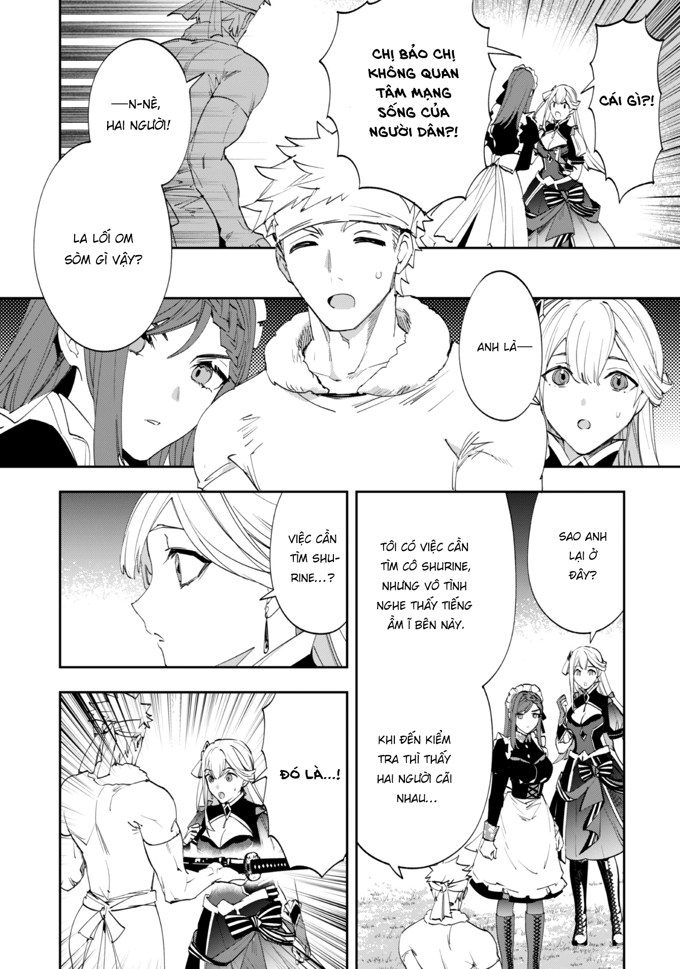 đọc truyện Nữ Đao Phủ Trở Thành Vệ Sĩ Cho Nữ Bá Tước Chương 5 ảnh 5 tại Thiên Thai Truyện