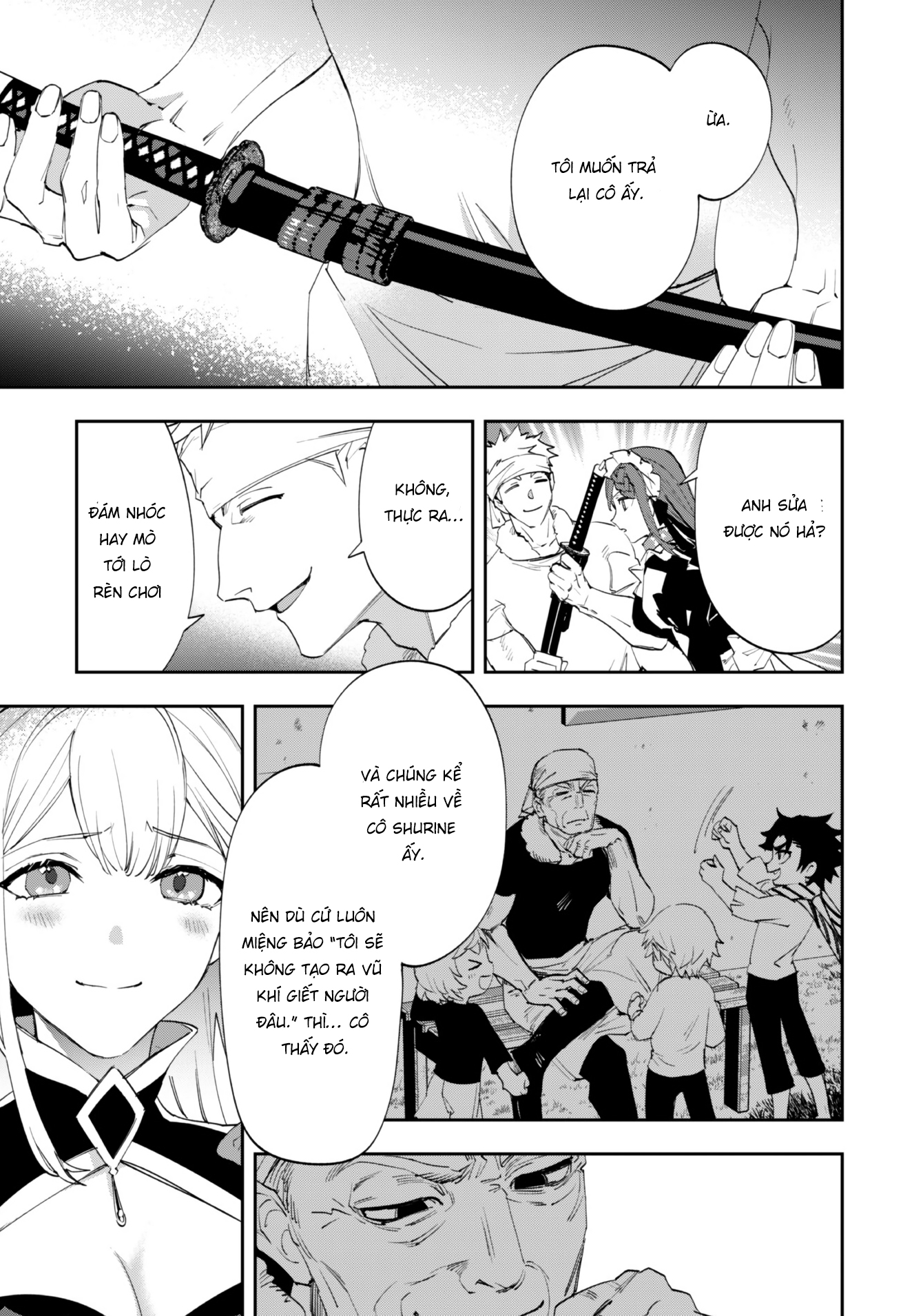 đọc truyện Nữ Đao Phủ Trở Thành Vệ Sĩ Cho Nữ Bá Tước Chương 5 ảnh 6 tại Thiên Thai Truyện