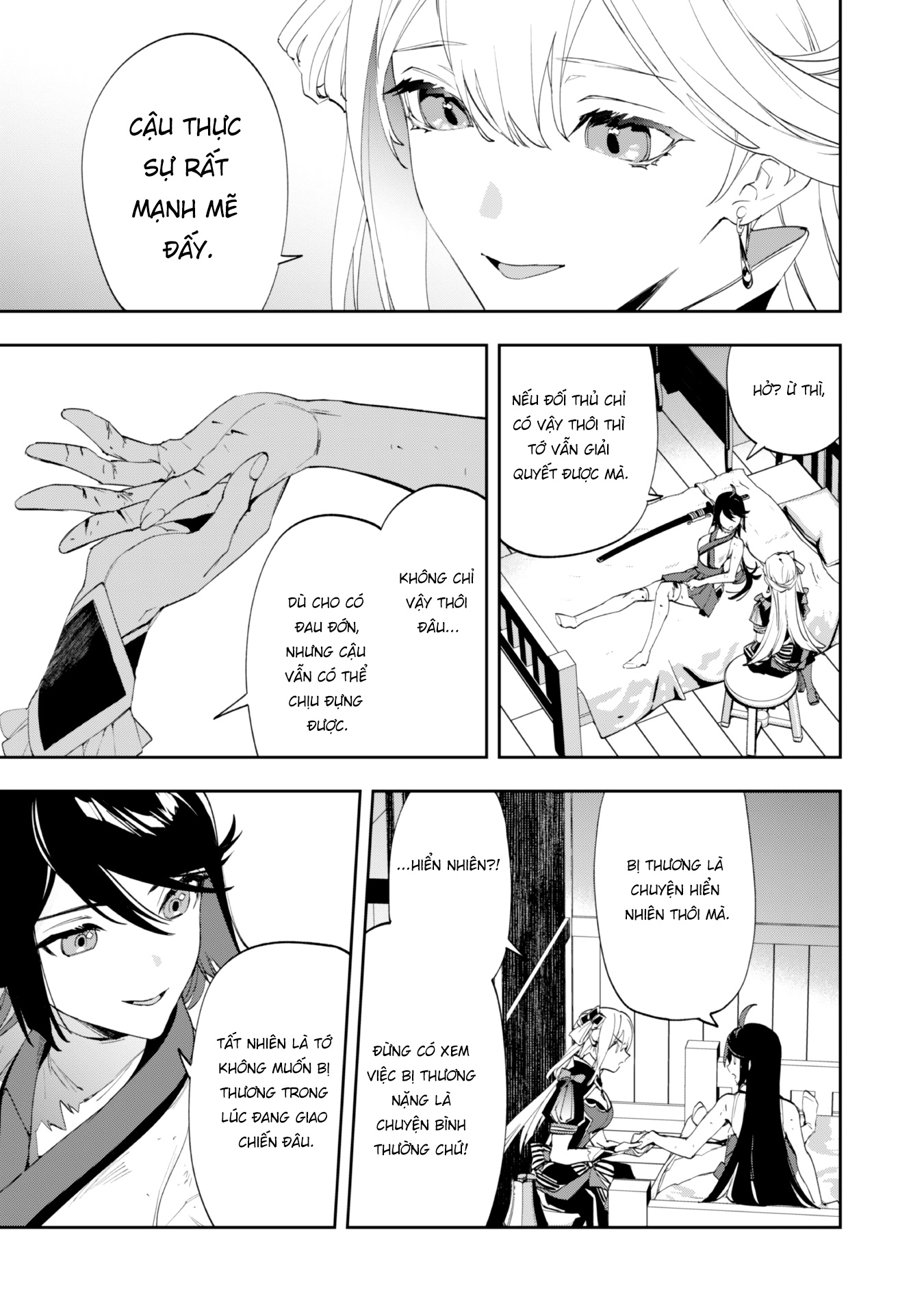 đọc truyện Nữ Đao Phủ Trở Thành Vệ Sĩ Cho Nữ Bá Tước Chương 7 ảnh 12 tại Thiên Thai Truyện