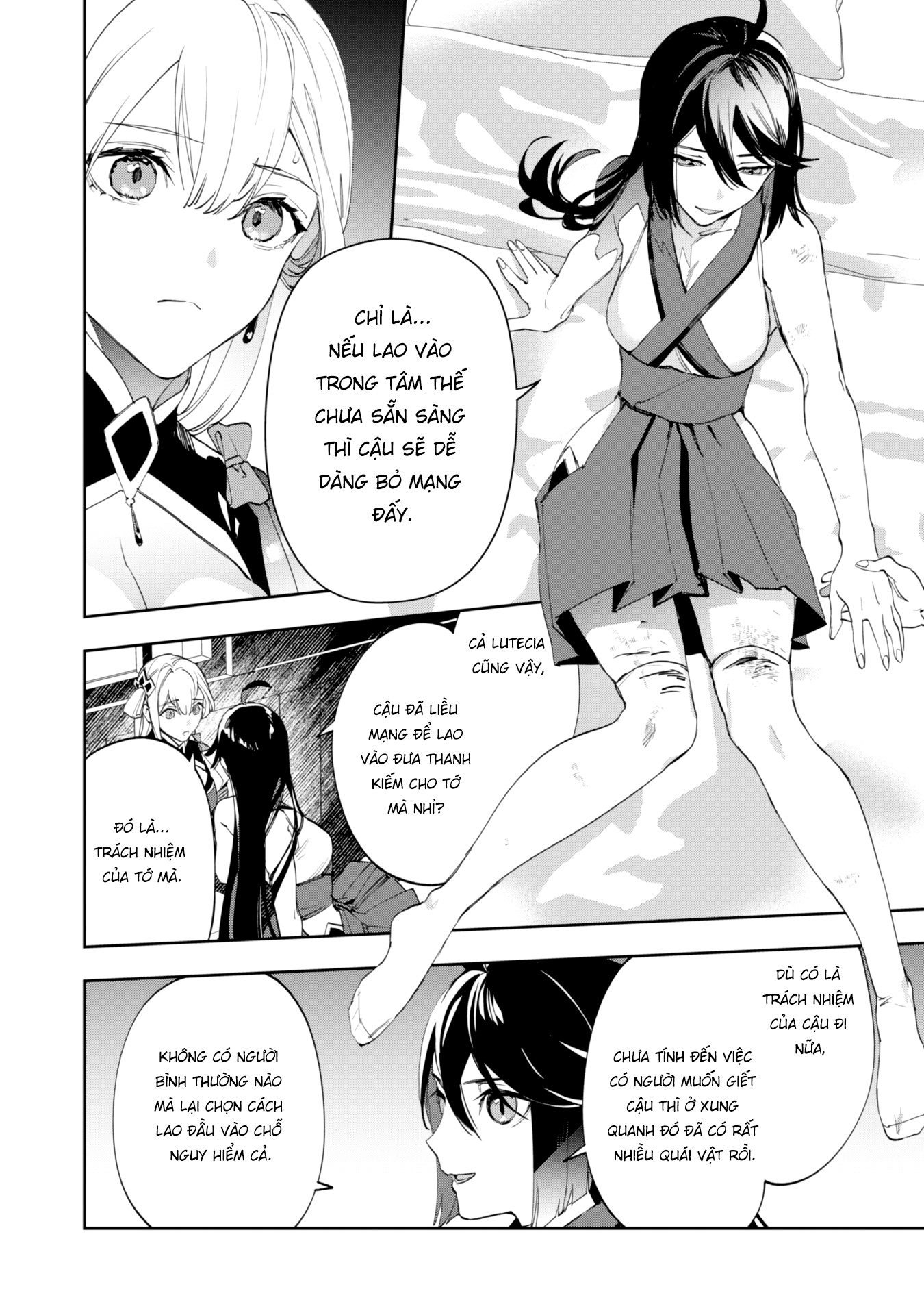 đọc truyện Nữ Đao Phủ Trở Thành Vệ Sĩ Cho Nữ Bá Tước Chương 7 ảnh 13 tại Thiên Thai Truyện