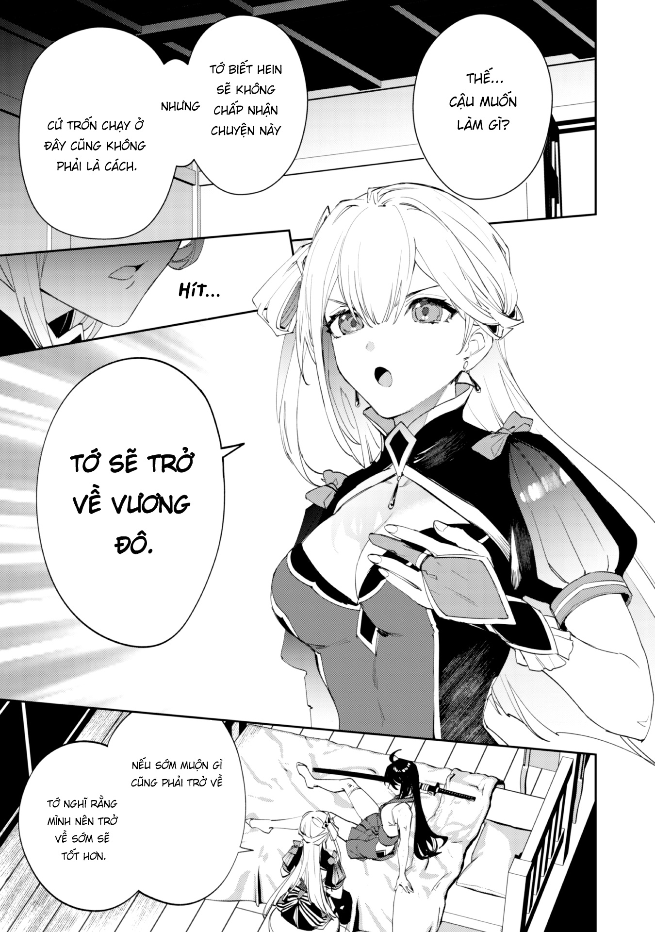 đọc truyện Nữ Đao Phủ Trở Thành Vệ Sĩ Cho Nữ Bá Tước Chương 7 ảnh 18 tại Thiên Thai Truyện