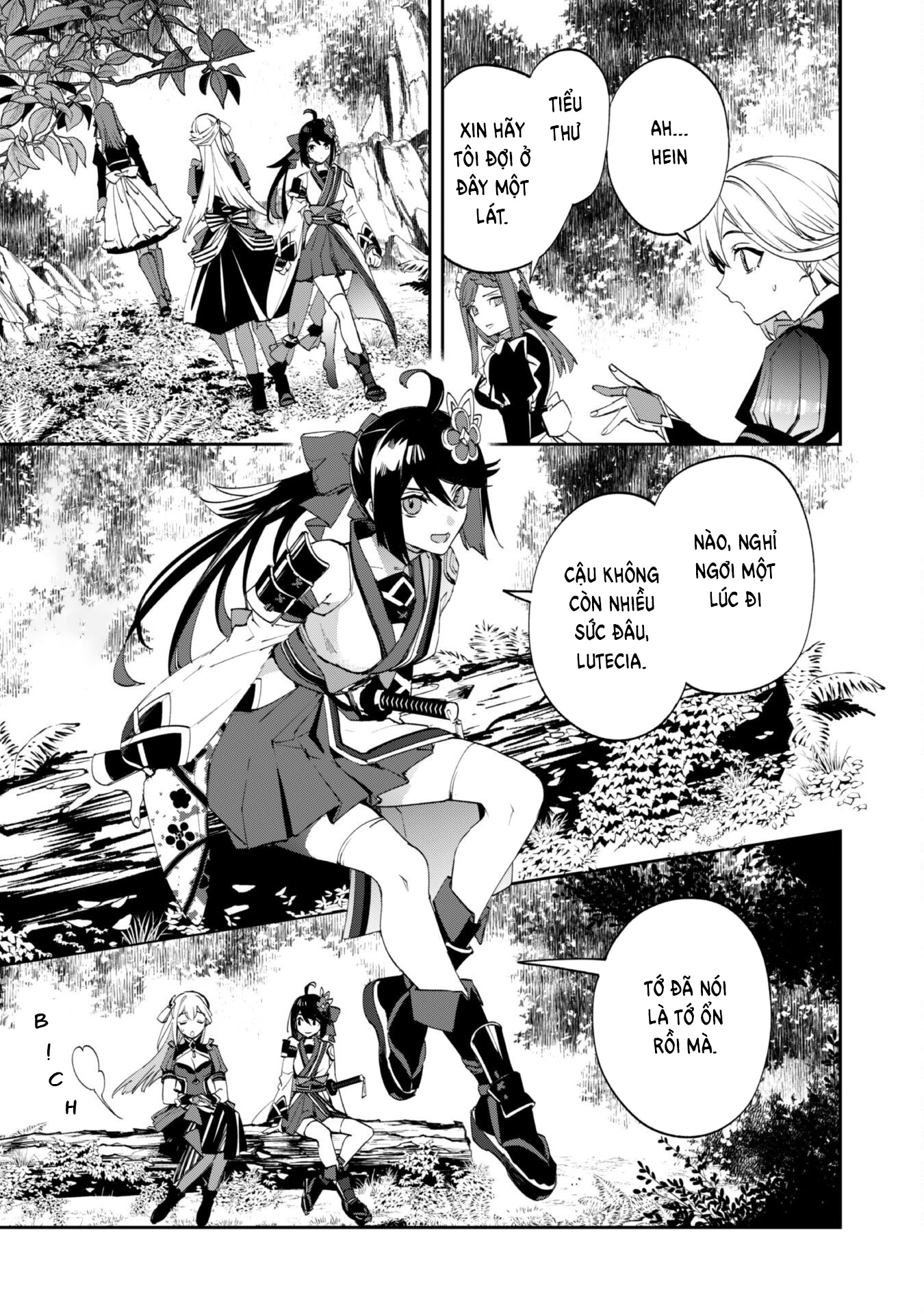 đọc truyện Nữ Đao Phủ Trở Thành Vệ Sĩ Cho Nữ Bá Tước Chương 8 ảnh 14 tại Thiên Thai Truyện