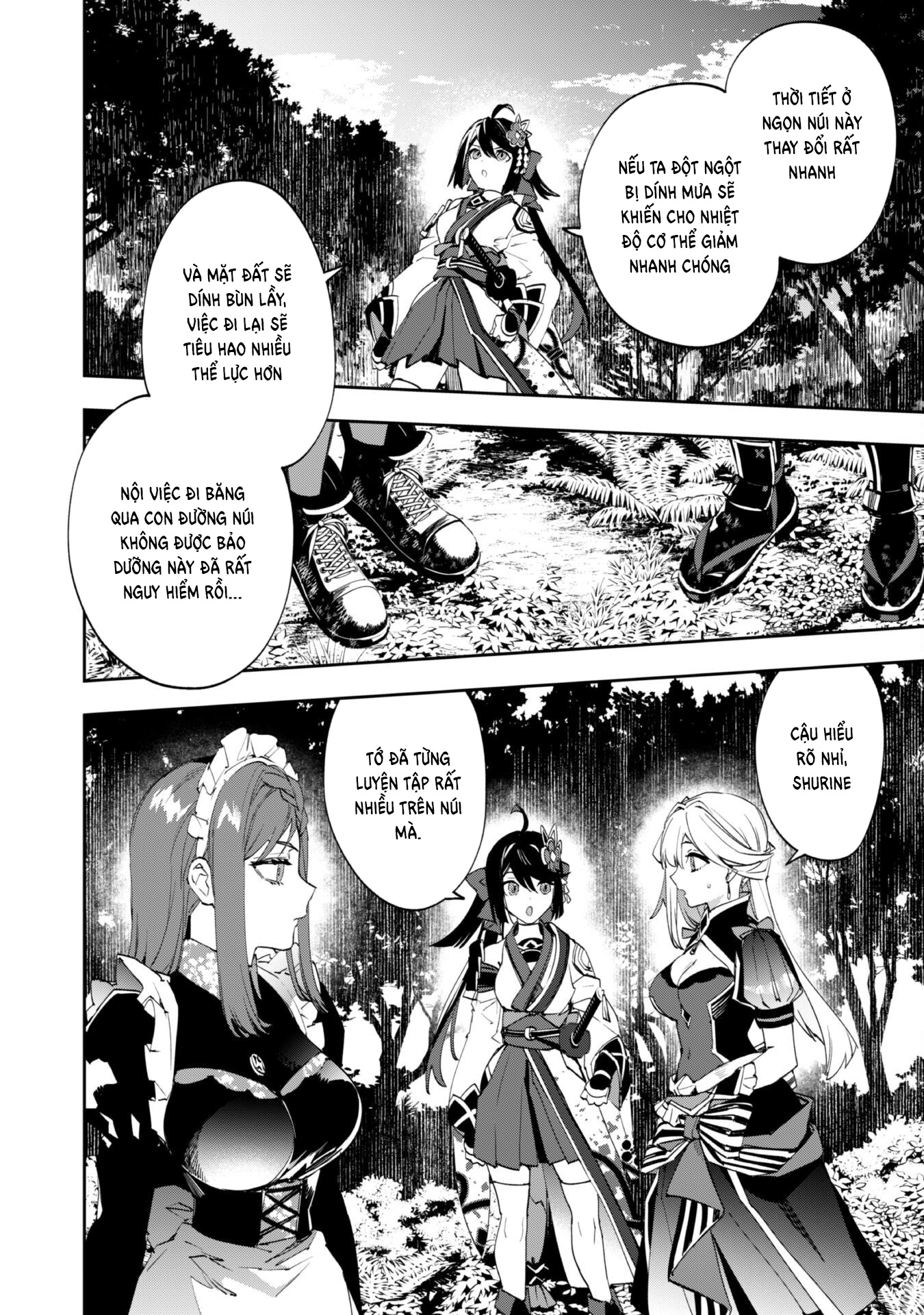 đọc truyện Nữ Đao Phủ Trở Thành Vệ Sĩ Cho Nữ Bá Tước Chương 8 ảnh 5 tại Thiên Thai Truyện