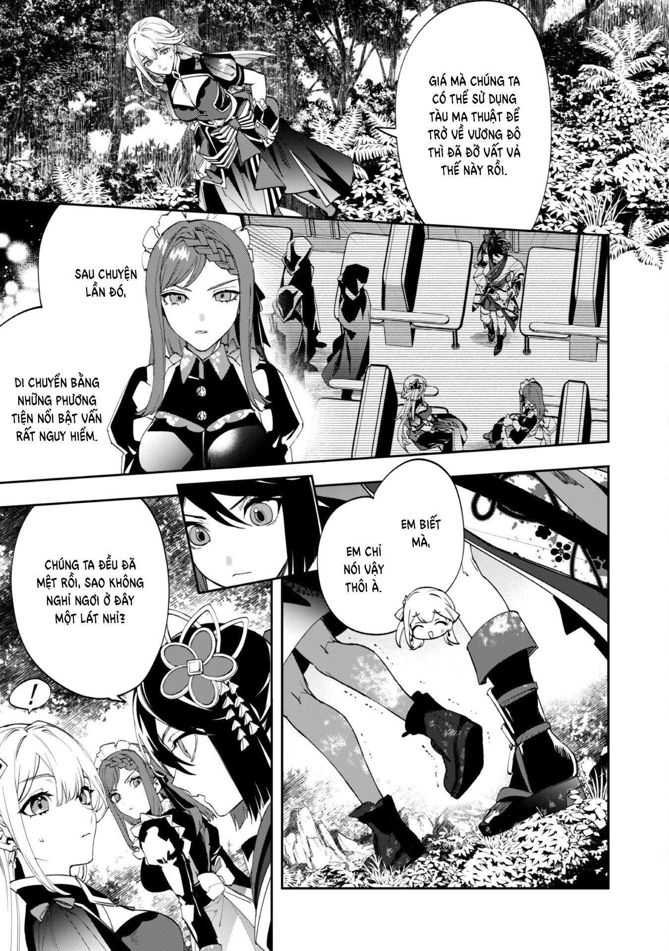 đọc truyện Nữ Đao Phủ Trở Thành Vệ Sĩ Cho Nữ Bá Tước Chương 8 ảnh 6 tại Thiên Thai Truyện