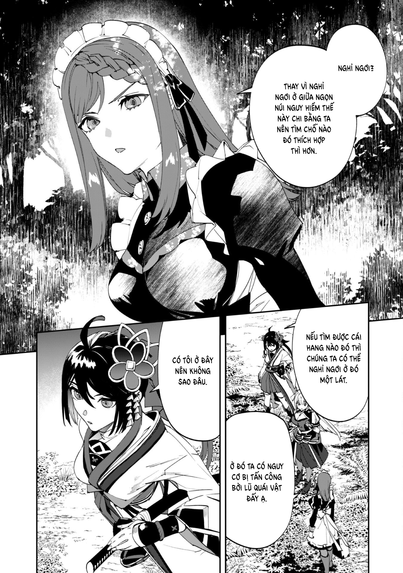 đọc truyện Nữ Đao Phủ Trở Thành Vệ Sĩ Cho Nữ Bá Tước Chương 8 ảnh 7 tại Thiên Thai Truyện