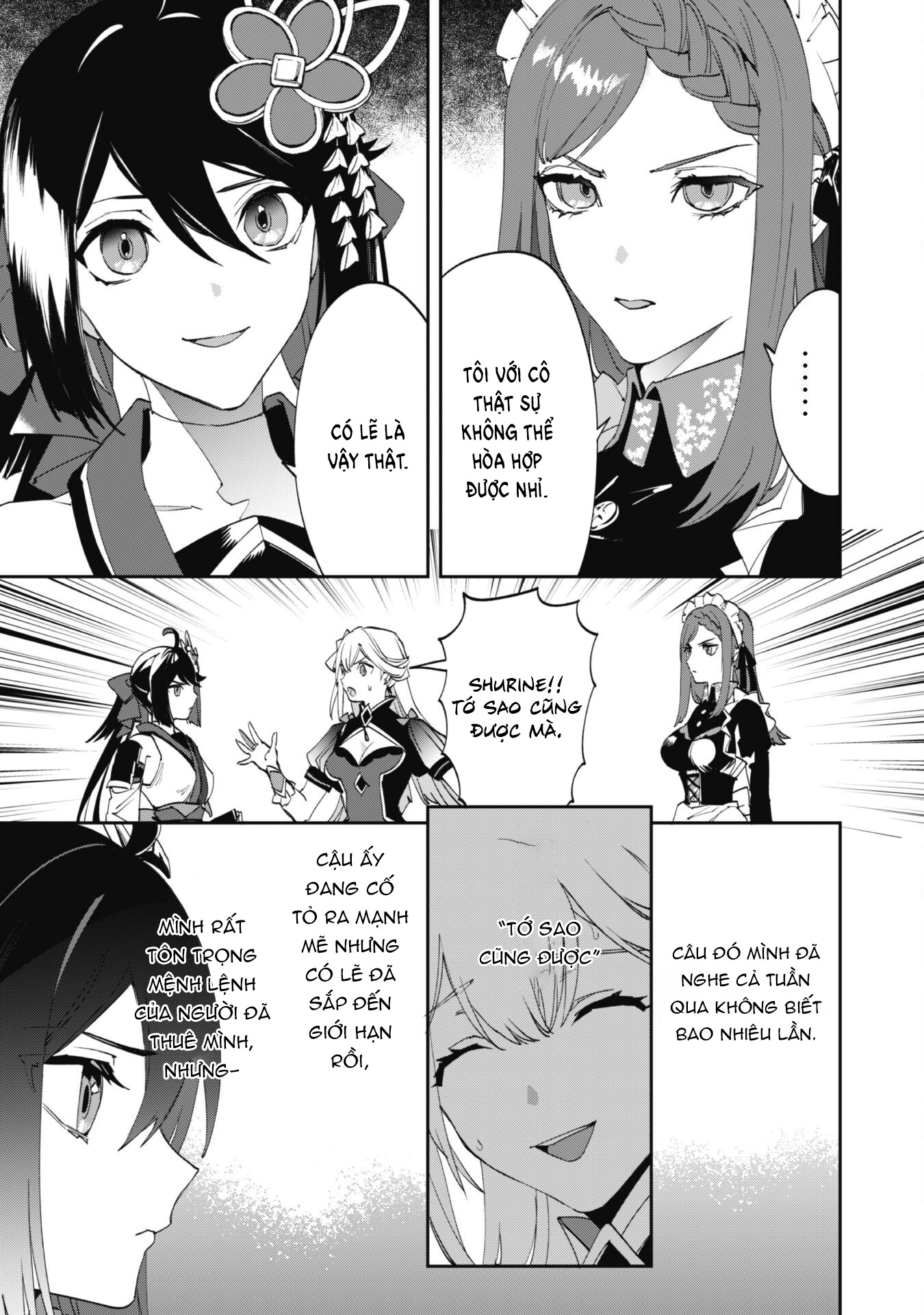 đọc truyện Nữ Đao Phủ Trở Thành Vệ Sĩ Cho Nữ Bá Tước Chương 8 ảnh 8 tại Thiên Thai Truyện