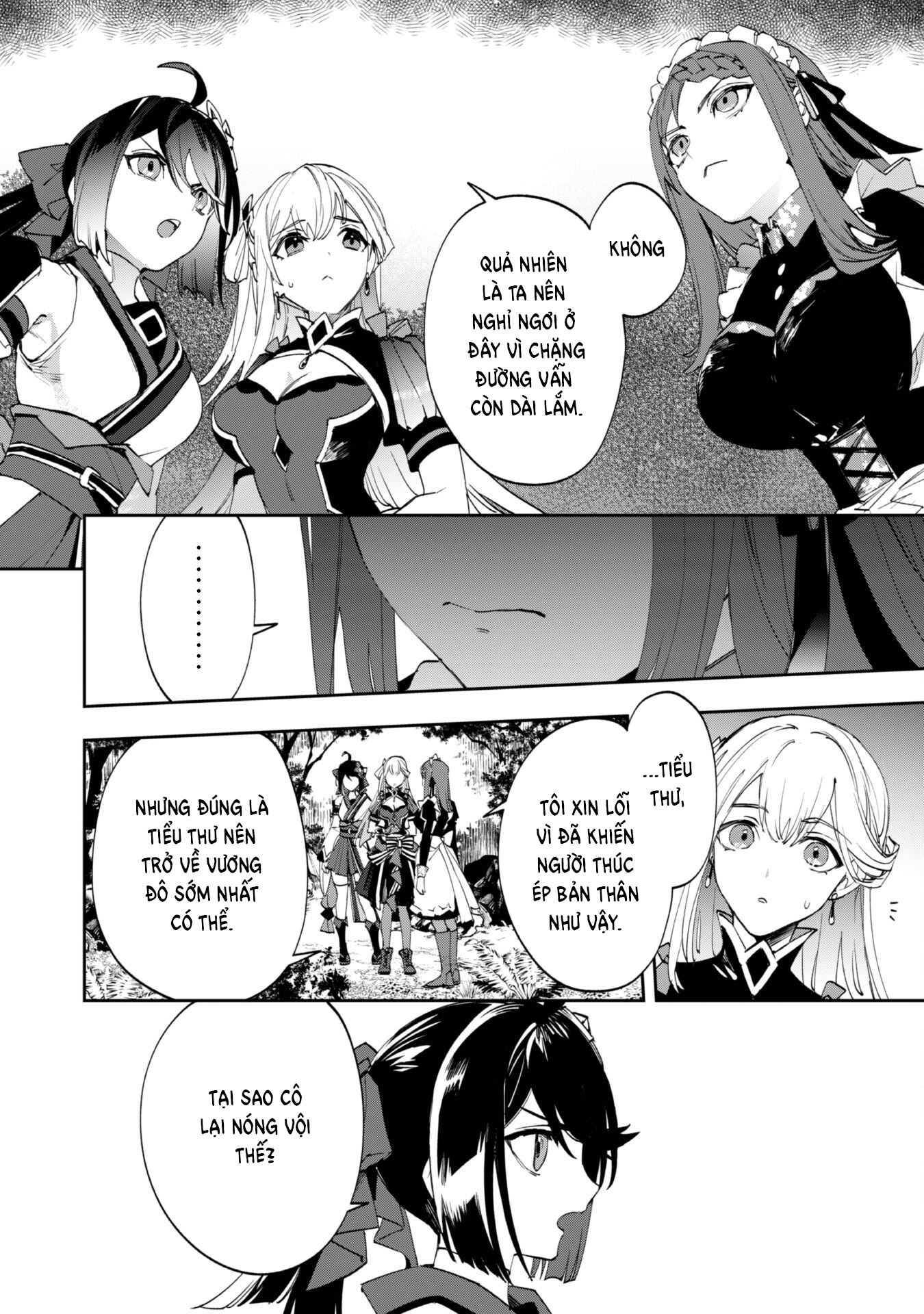 đọc truyện Nữ Đao Phủ Trở Thành Vệ Sĩ Cho Nữ Bá Tước Chương 8 ảnh 9 tại Thiên Thai Truyện