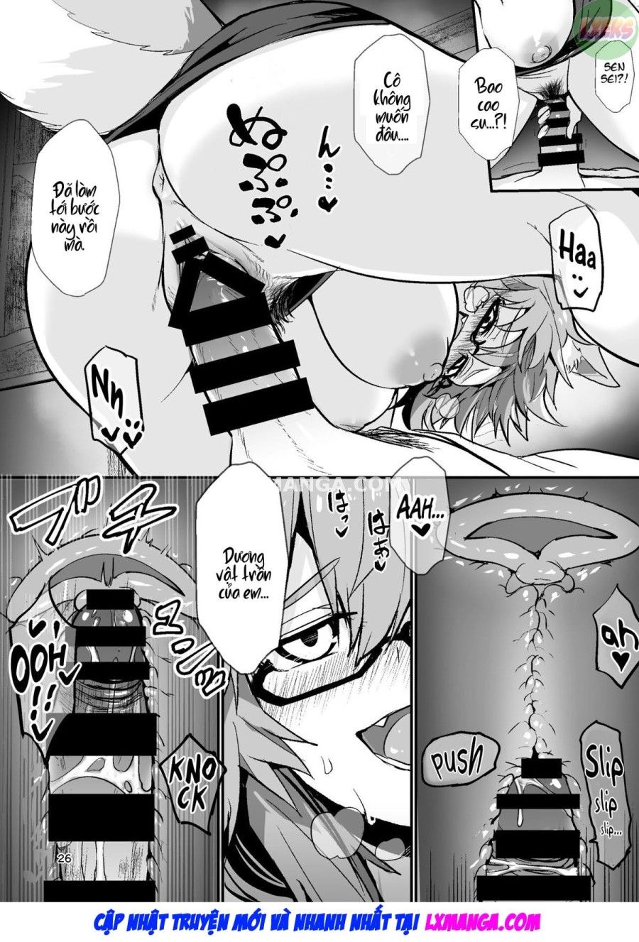 Nữ Giáo Viên Xinh Đẹp Tamamo-chan Oneshot page 28 - Giả Dược