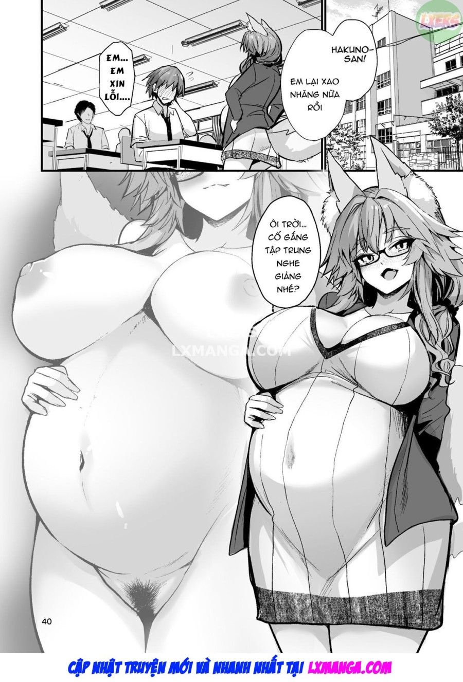 Nữ Giáo Viên Xinh Đẹp Tamamo-chan Oneshot page 43 - Giả Dược