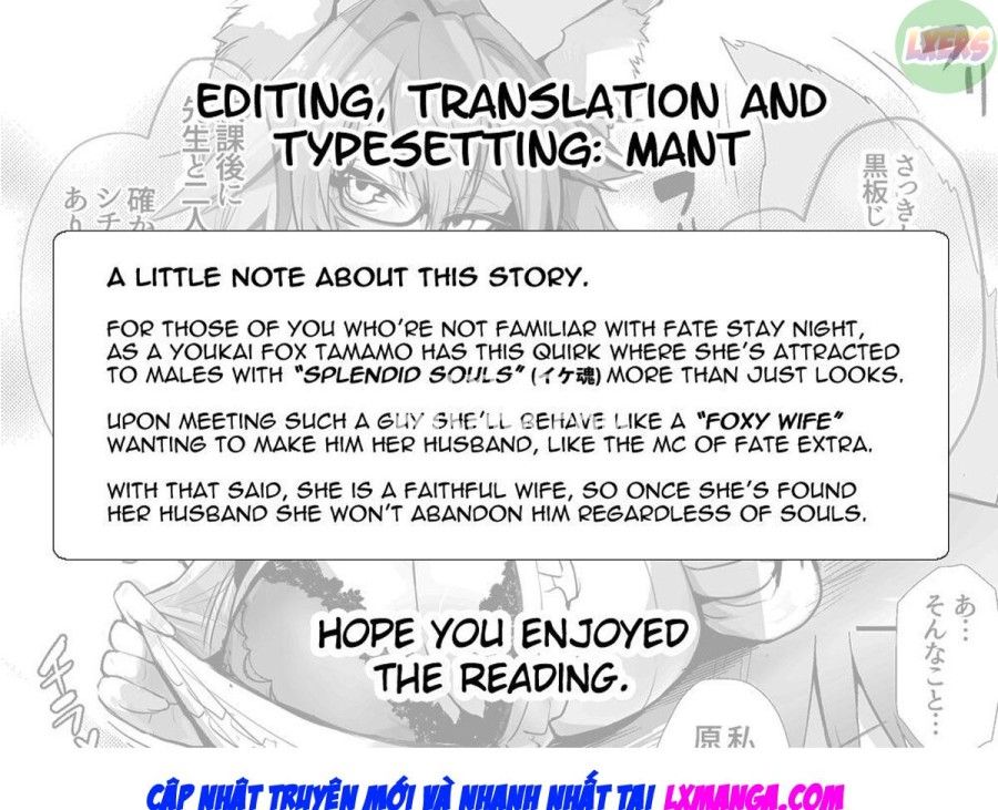 Nữ Giáo Viên Xinh Đẹp Tamamo-chan Oneshot page 47 - Giả Dược