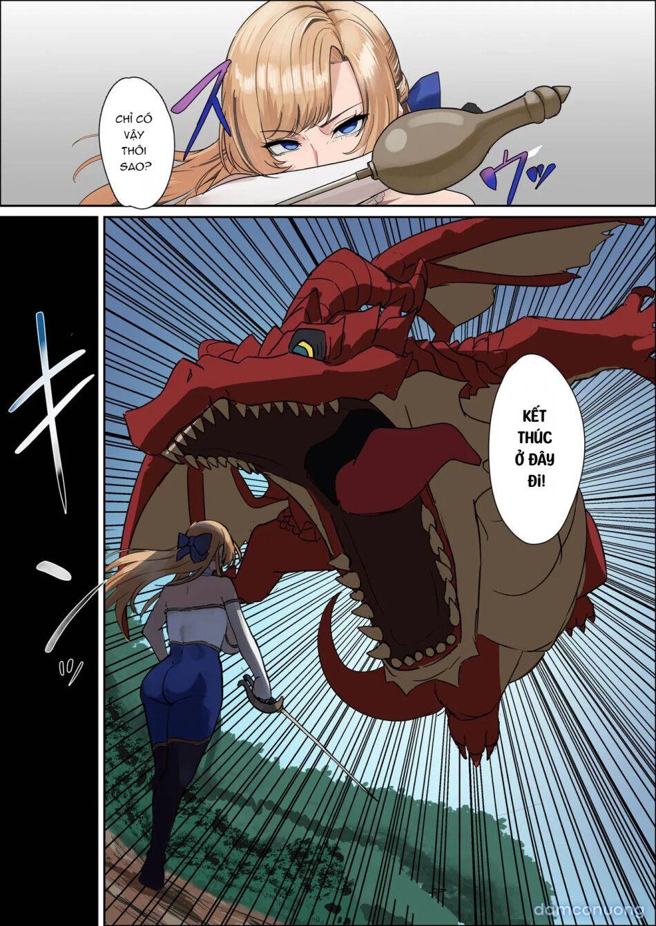 đọc truyện Nữ Hiệp Sĩ Ngực Khủng—mấy Con Quái Yếu Xìu Này Mà Là Đồng Đội Của Tôi Á!? Nói Đùa À!? Chương 1 ảnh 13 tại Thiên Thai Truyện