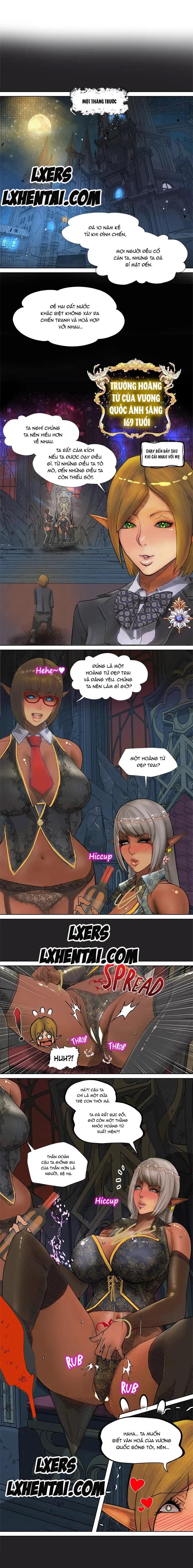đọc truyện Nữ Hoàng Dark Elf Và Bầy Tôi Orc Chương 1 ảnh 8 tại Thiên Thai Truyện