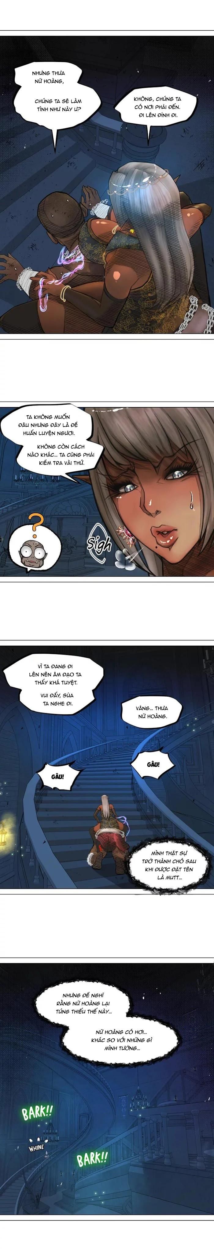 đọc truyện Nữ Hoàng Dark Elf Và Bầy Tôi Orc Chương 3 ảnh 8 tại Thiên Thai Truyện