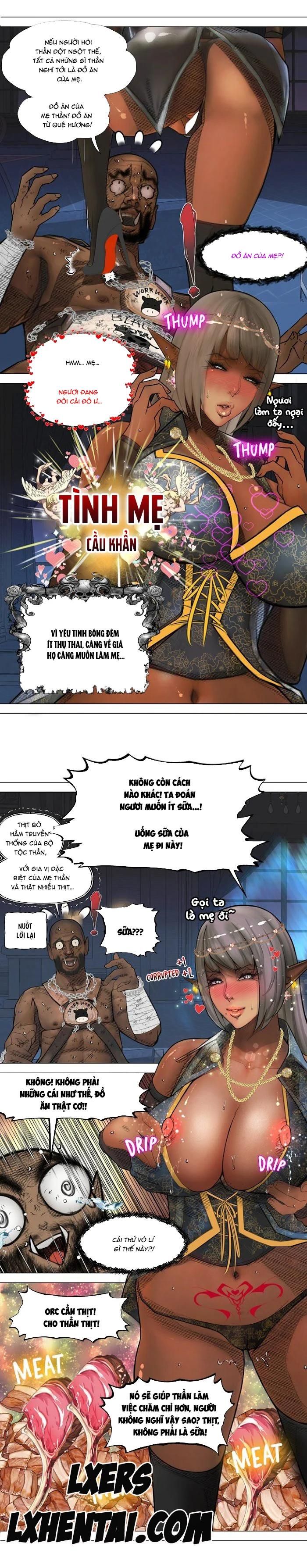 đọc truyện Nữ Hoàng Dark Elf Và Bầy Tôi Orc Chương 6 ảnh 7 tại Thiên Thai Truyện