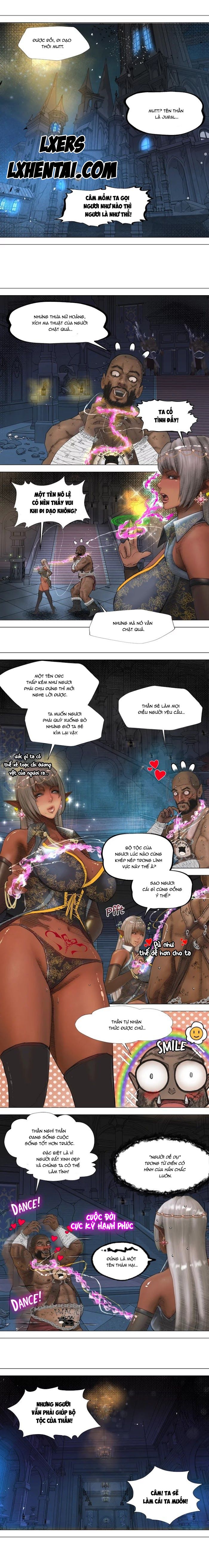 đọc truyện Nữ Hoàng Dark Elf Và Nô Lệ Orc Chương 3 ảnh 4 tại Thiên Thai Truyện