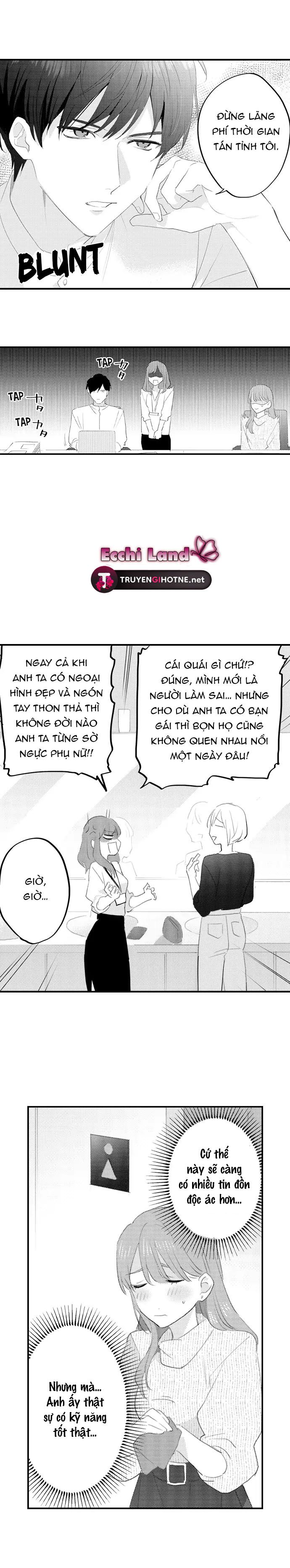 đọc truyện Nụ Hôn Bất Ngờ Và Khao Khát Thầm Kín Của Dã Thú Chương 4.1 ảnh 7 tại Thiên Thai Truyện