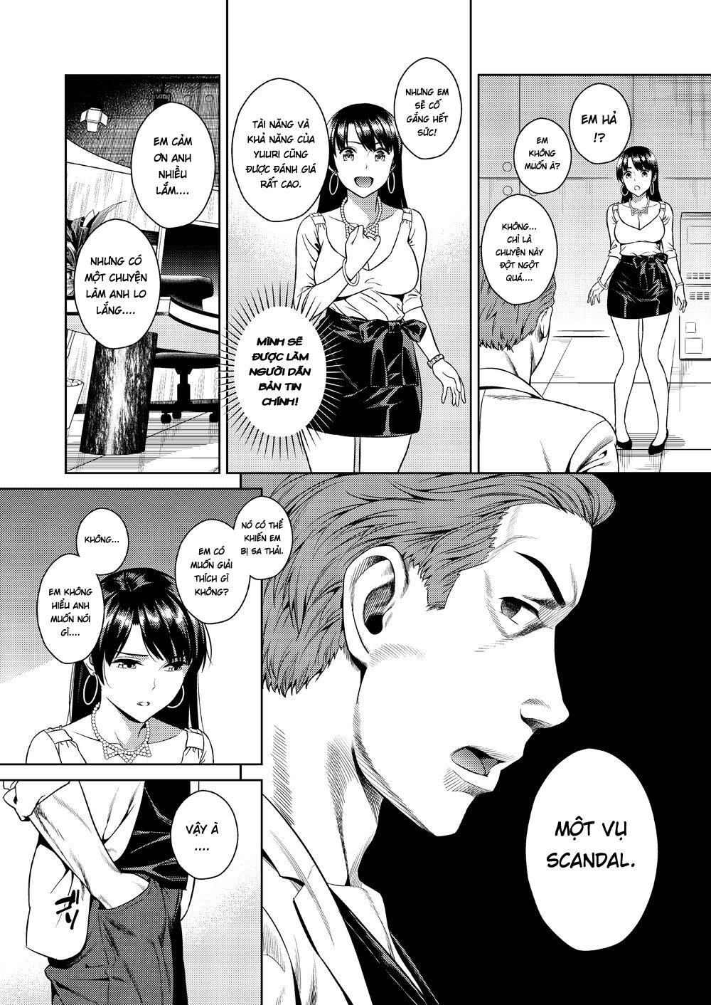 đọc truyện Nữ Phát Thanh Viên Bị Uy Hiếp Oneshot ảnh 14 tại Thiên Thai Truyện