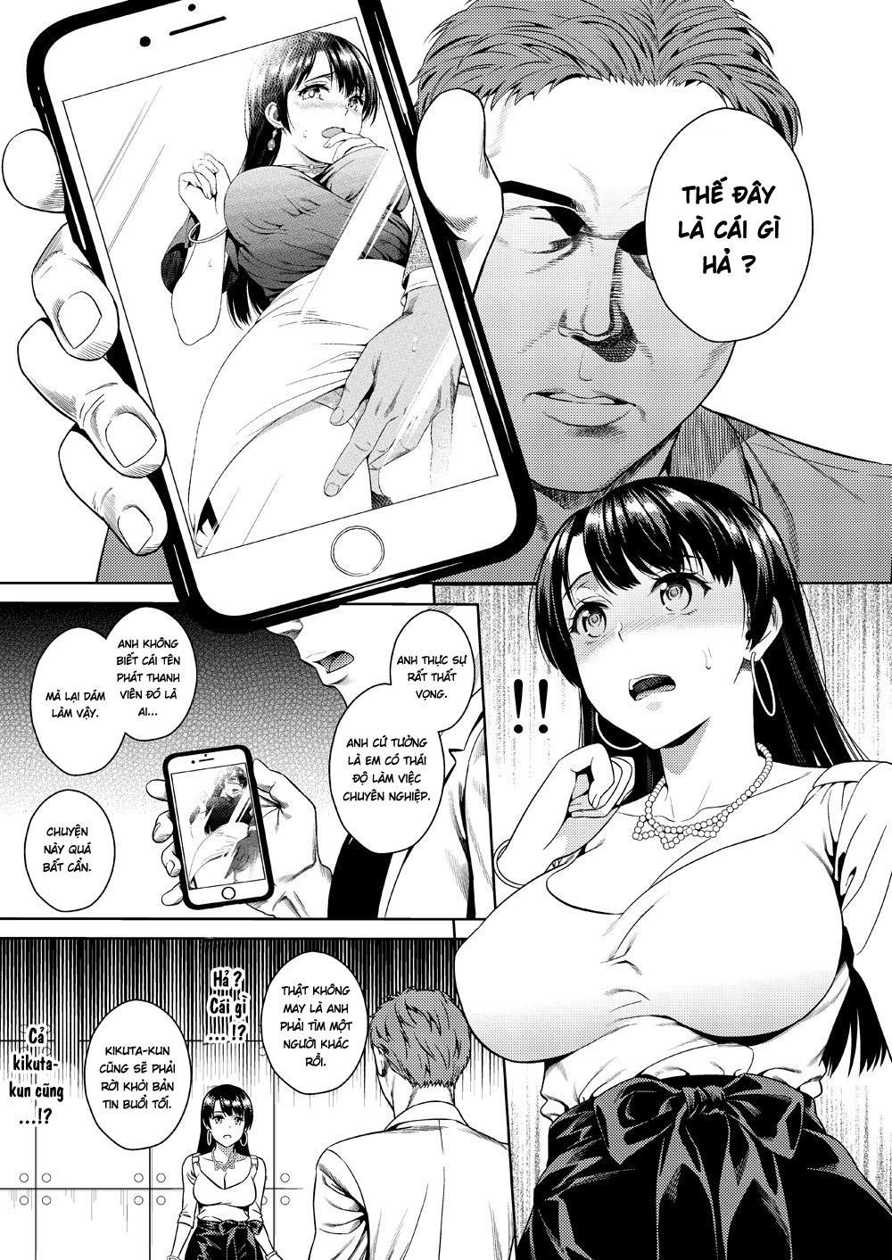 đọc truyện Nữ Phát Thanh Viên Bị Uy Hiếp Oneshot ảnh 15 tại Thiên Thai Truyện