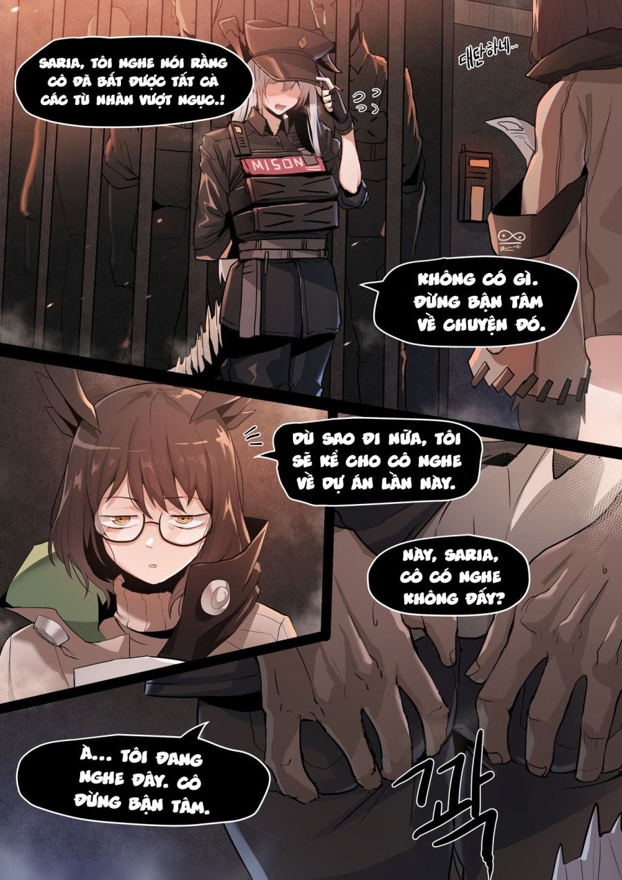 đọc truyện Nữ Quản Ngục Damdang (arknights) Oneshot ảnh 3 tại Giả Dược