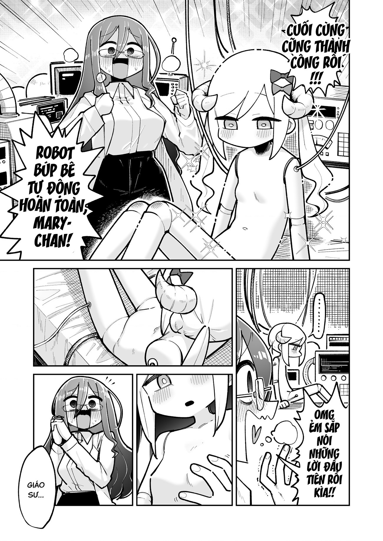 đọc truyện Nữ Robot Và Giáo Sư Có Hơi "nguy Hiểm" Chương 1 ảnh 3 tại Thiên Thai Truyện