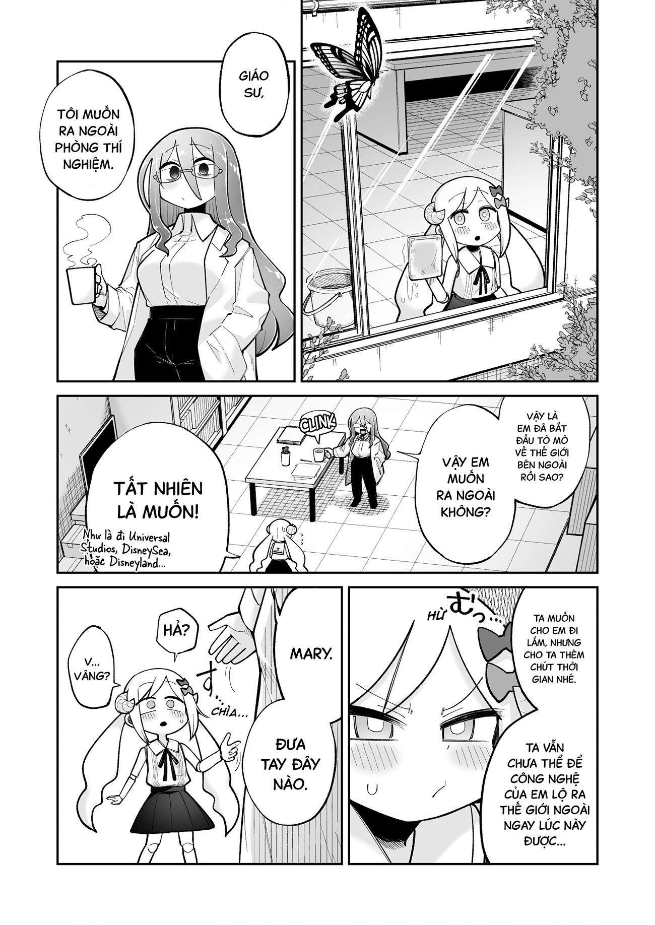 đọc truyện Nữ Robot Và Giáo Sư Có Hơi "nguy Hiểm" Chương 13 ảnh 3 tại Thiên Thai Truyện