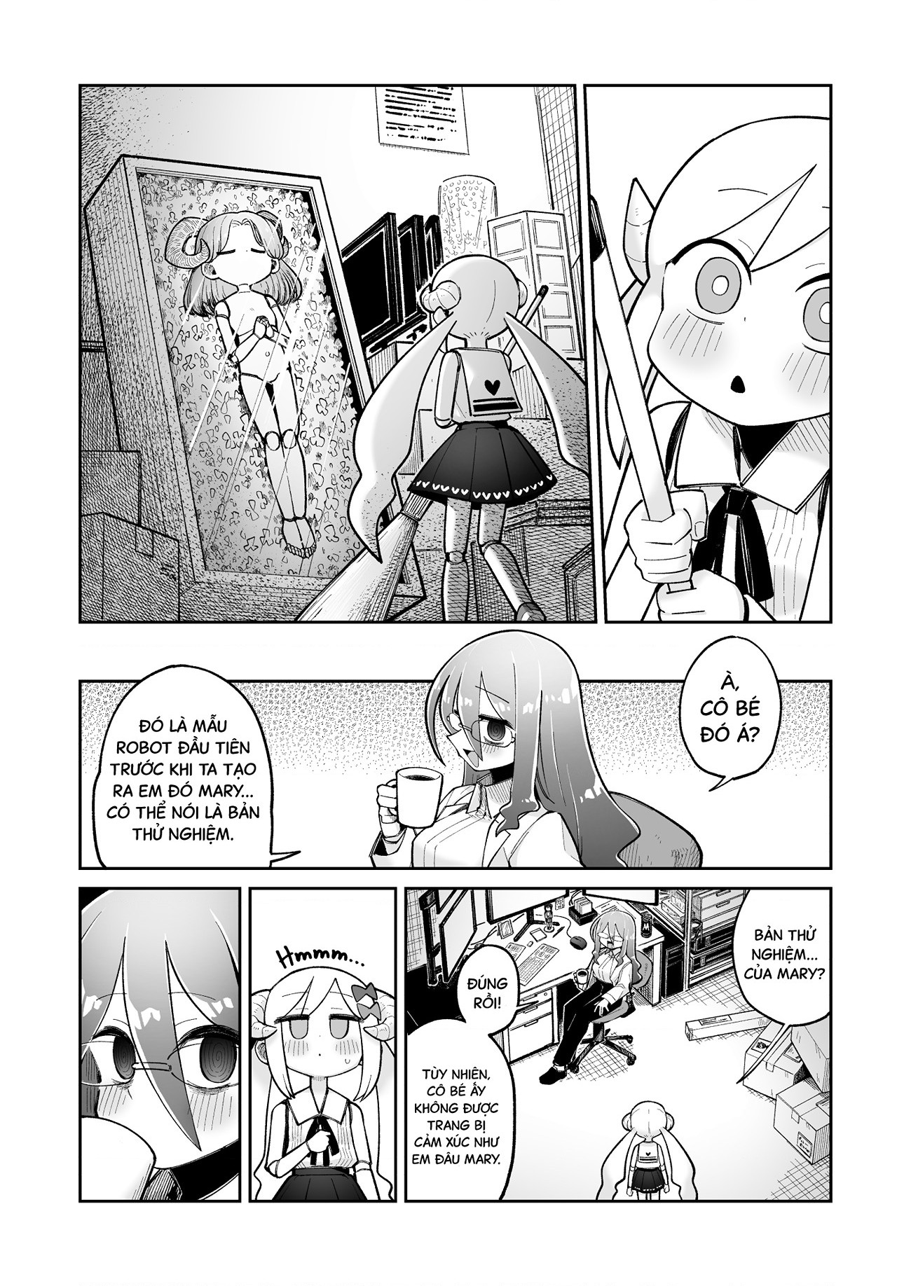 đọc truyện Nữ Robot Và Giáo Sư Có Hơi "nguy Hiểm" Chương 19 ảnh 3 tại Thiên Thai Truyện