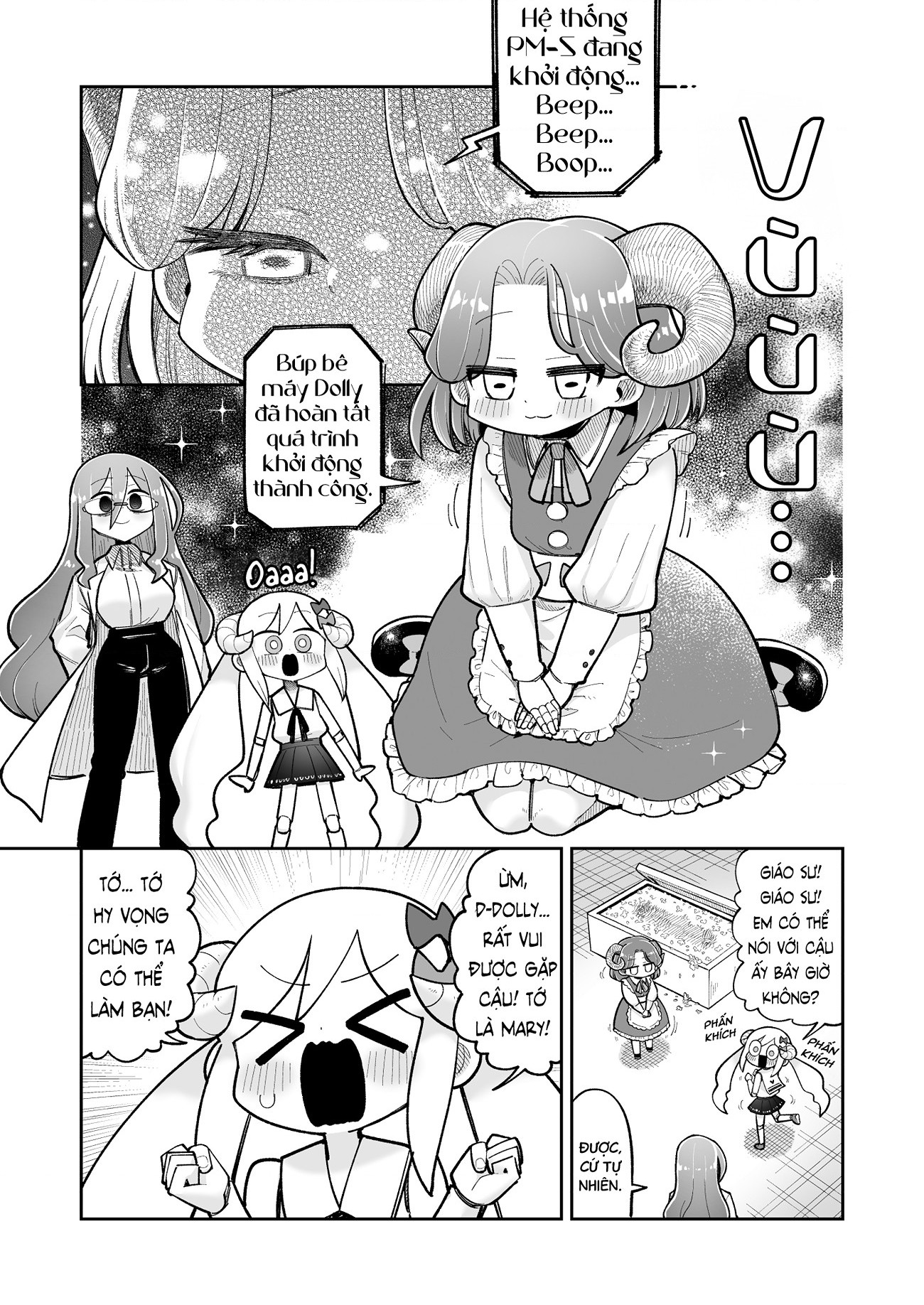 đọc truyện Nữ Robot Và Giáo Sư Có Hơi "nguy Hiểm" Chương 20 ảnh 3 tại Thiên Thai Truyện