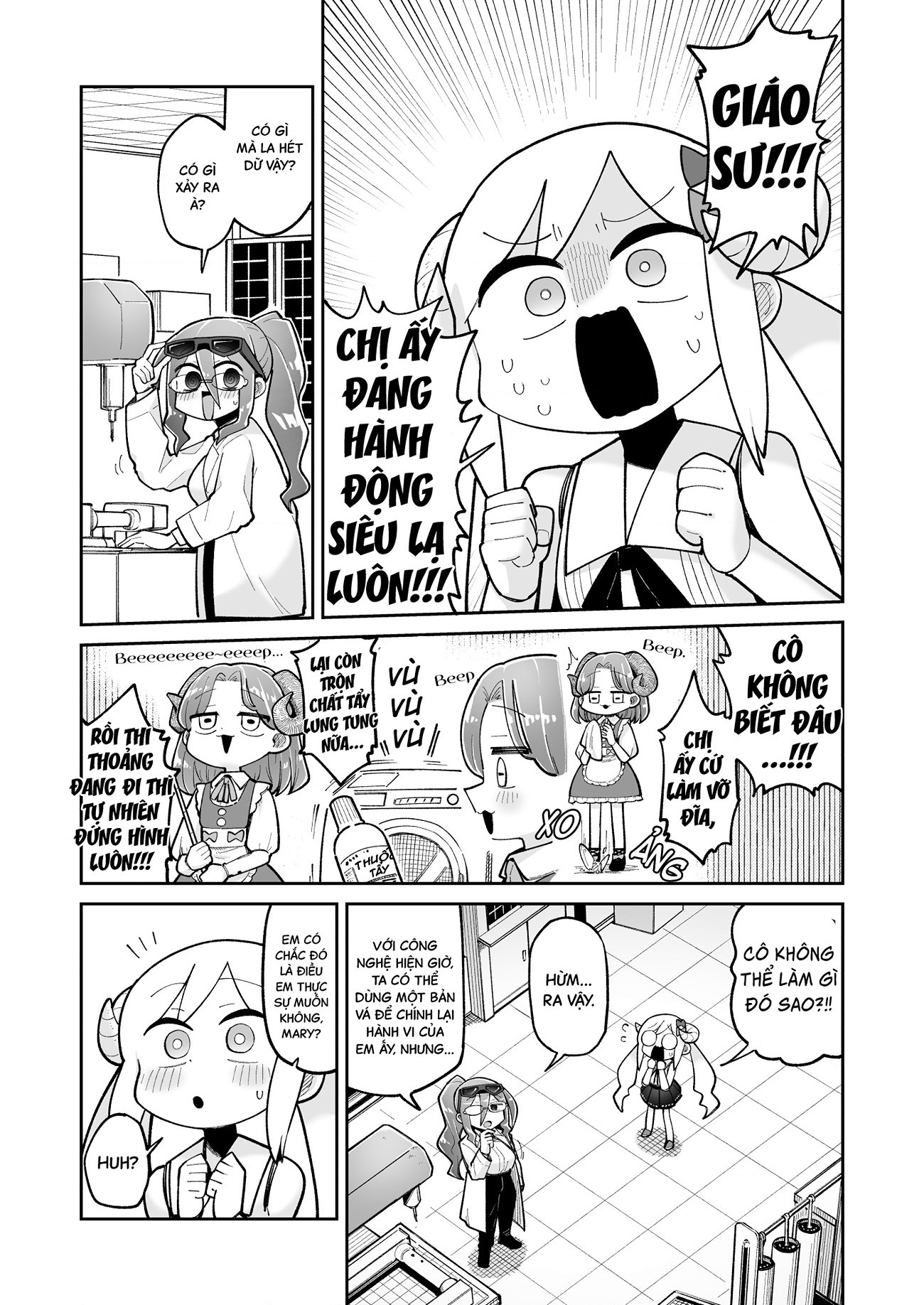 đọc truyện Nữ Robot Và Giáo Sư Có Hơi "nguy Hiểm" Chương 24 ảnh 3 tại Thiên Thai Truyện