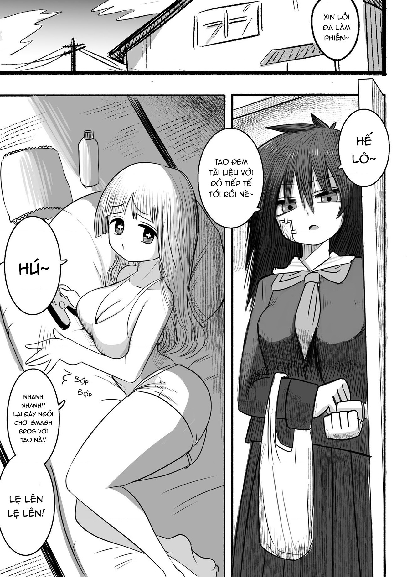 đọc truyện Nữ Sinh Bị Bắt Nạt Và Hikikomori Chương 1 ảnh 3 tại Thiên Thai Truyện