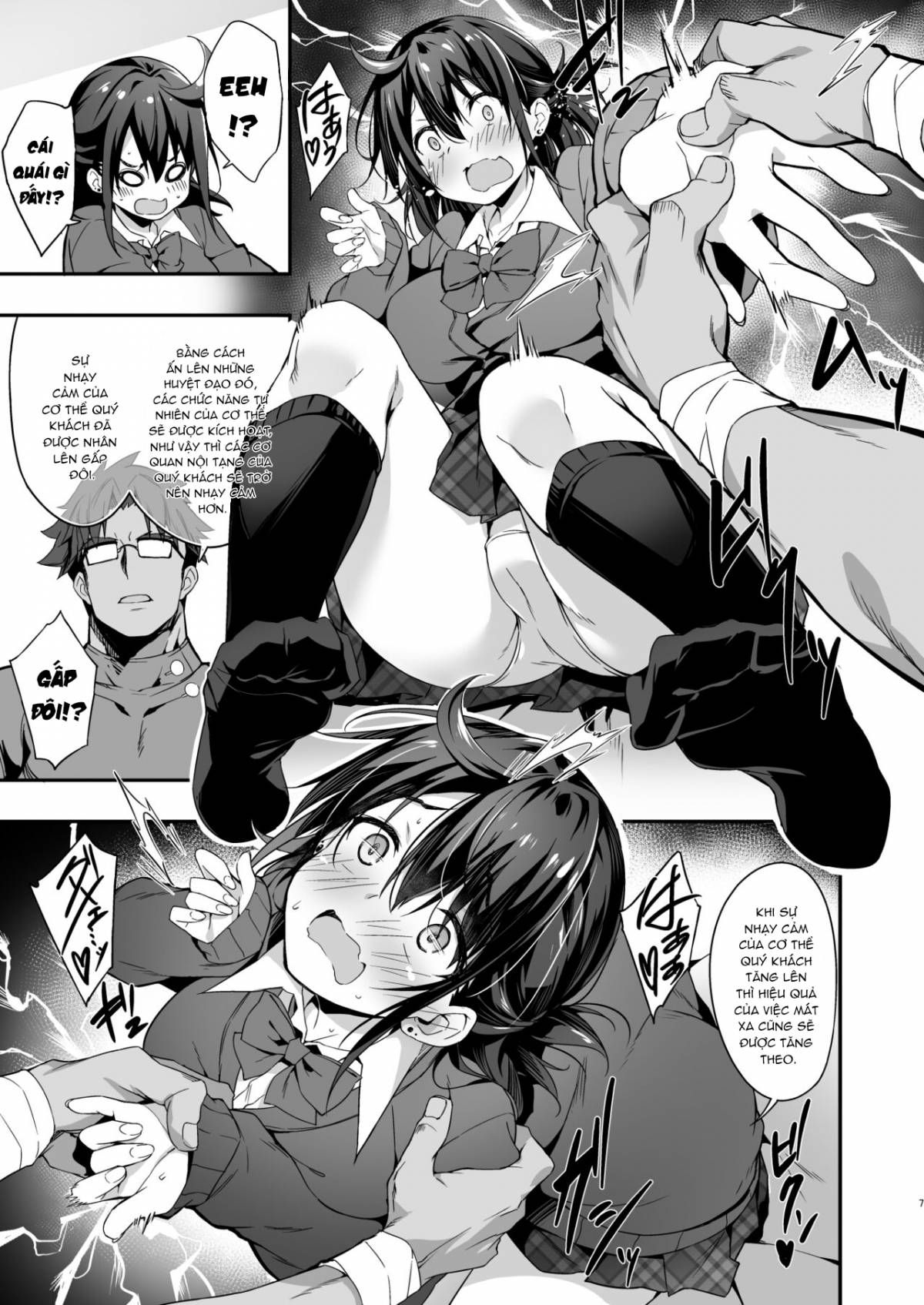 Nữ Sinh Đi Điều Trị Đau Cổ Oneshot page 10 - Giả Dược