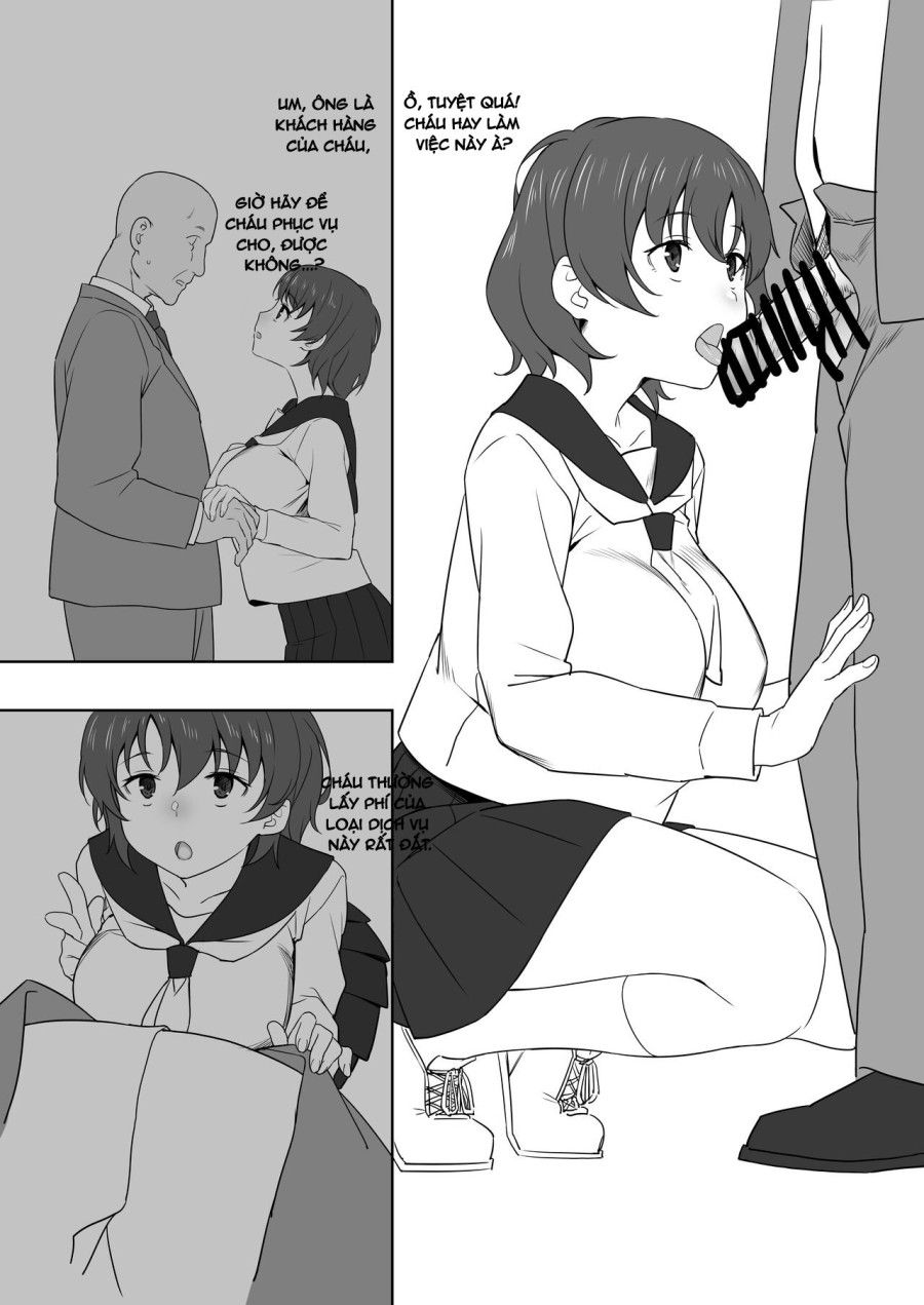 Nữ Sinh Và Ông Già Oneshot page 4 - Giả Dược