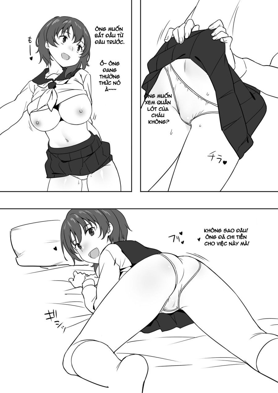 Nữ Sinh Và Ông Già Oneshot page 6 - Giả Dược