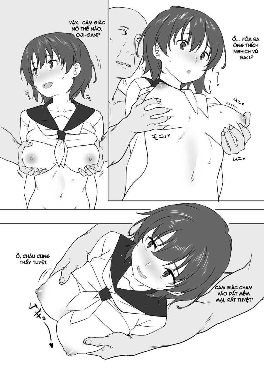 Nữ Sinh Và Ông Già Oneshot page 9 - Giả Dược