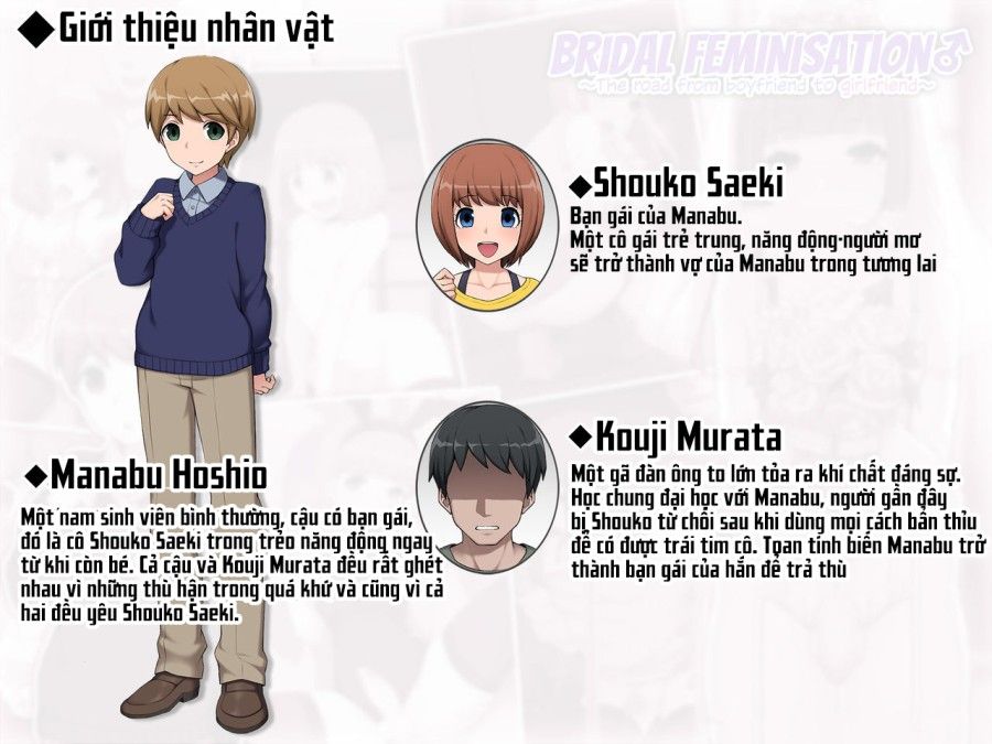 Nữ Tính Hóa Và Con Đường Từ Bạn Trai Người Khác Thành Vợ Của Người Ta! Chương 0 page 3 - Giả Dược